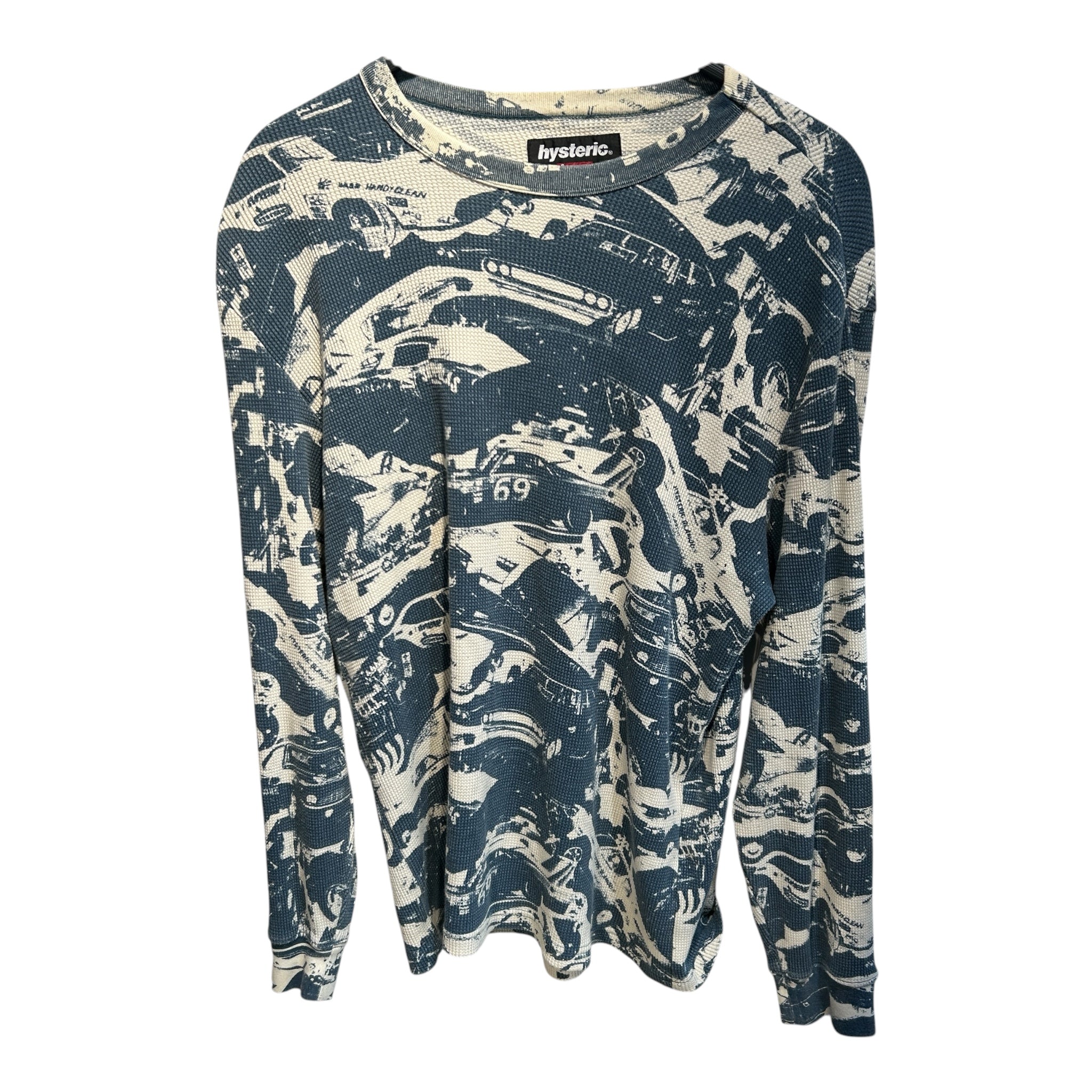 Supreme/HYSTERIC GLAMOUR/Sweater/M/Cotton/BLU/Hysteric Glamour x Supreme view 1