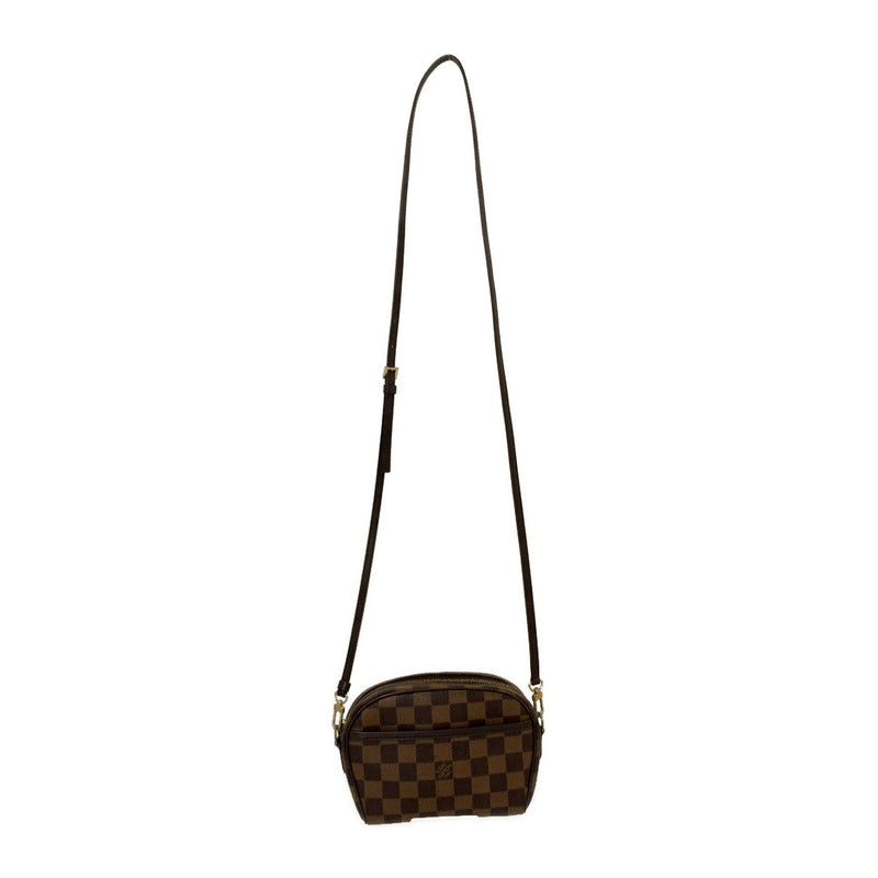 LOUIS VUITTON/Cross Body Bag/Brown/N51296/POCHETTE IPANEMA_DAMIER EBENE/N51296