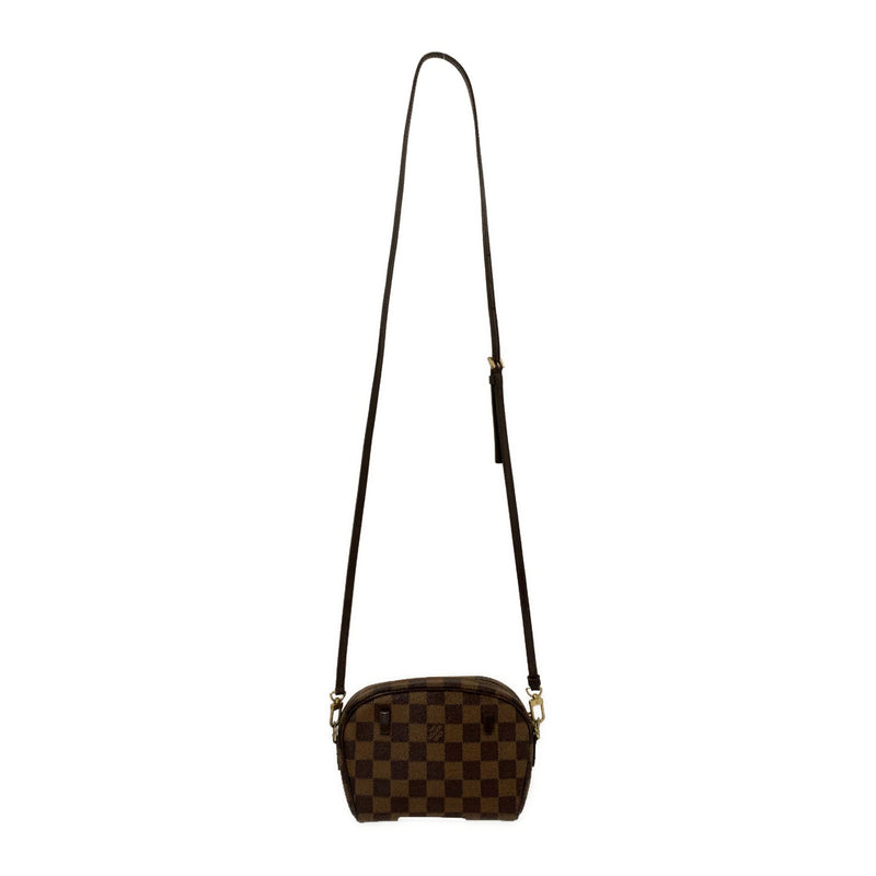 LOUIS VUITTON/Cross Body Bag/Brown/N51296/POCHETTE IPANEMA_DAMIER EBENE/N51296