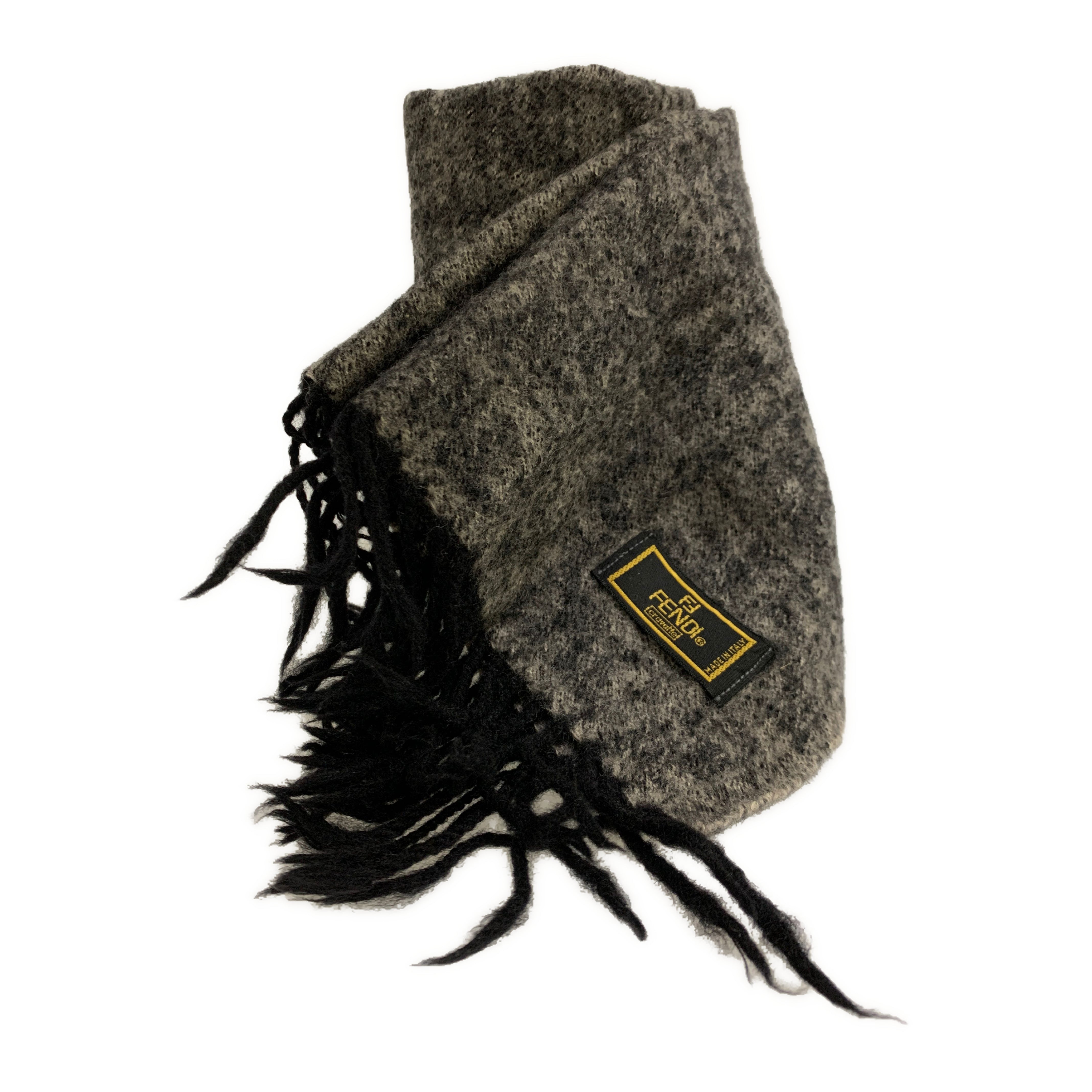 FENDI/Stole/All Over Print/Wool/GRY/ view 1
