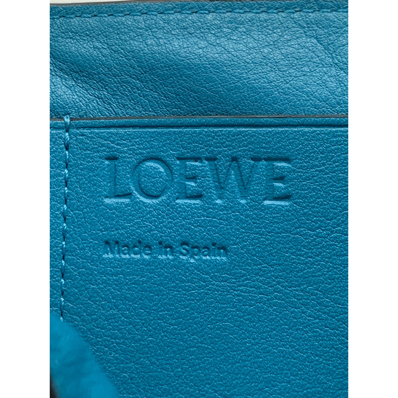 LOEWE/Trifold Wallet/Blue/