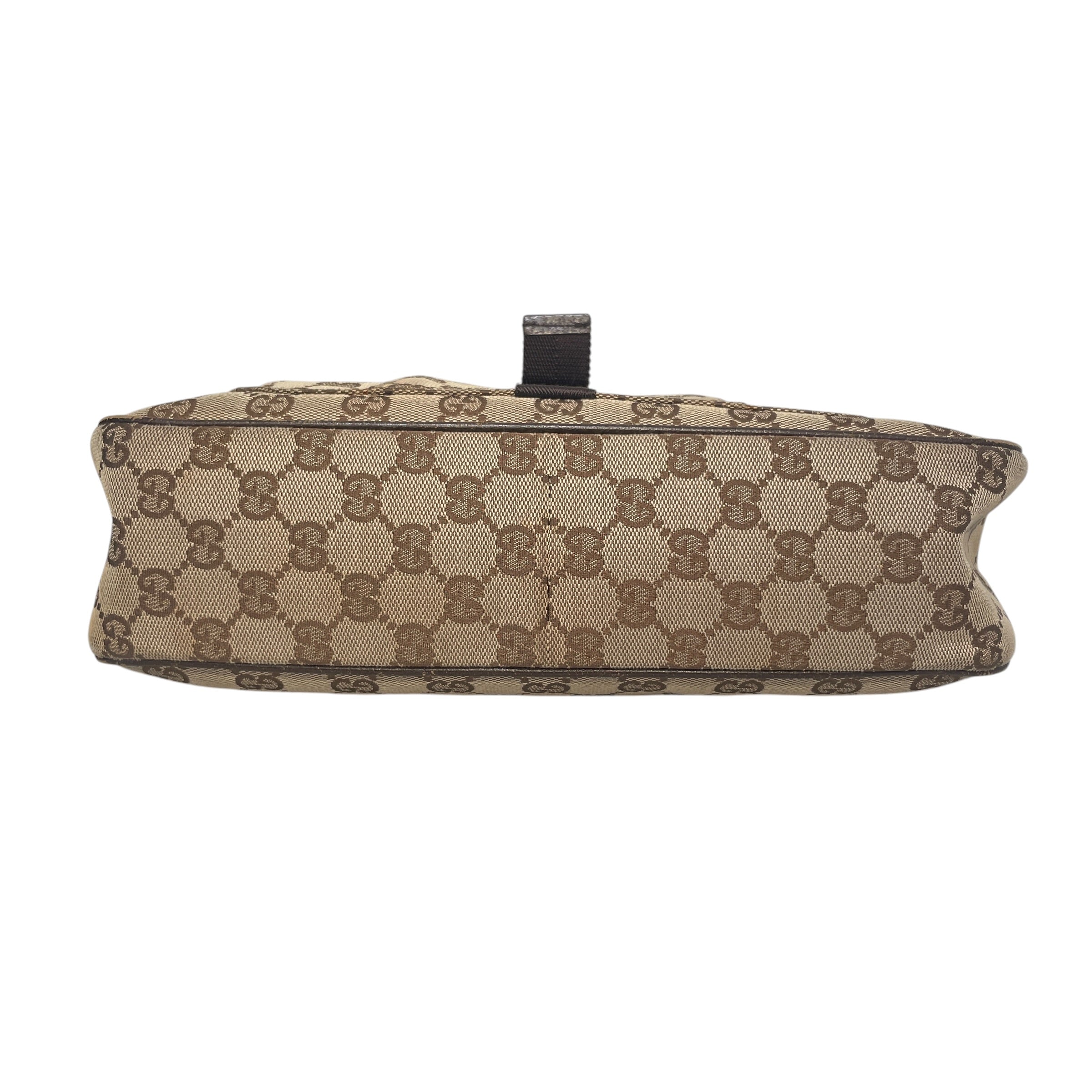 GUCCI/Tote Bag/Monogram/Cotton/CML/GG Canvas Messenger Bag view 3