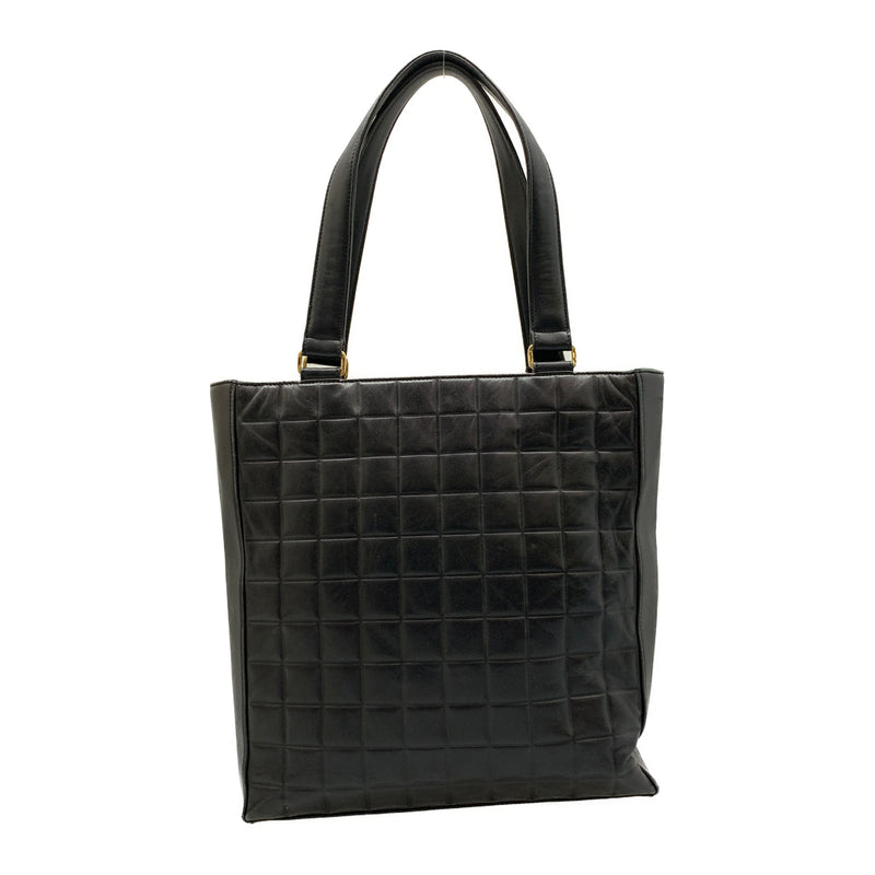 CHANEL/Tote Bag/Black/Leather/