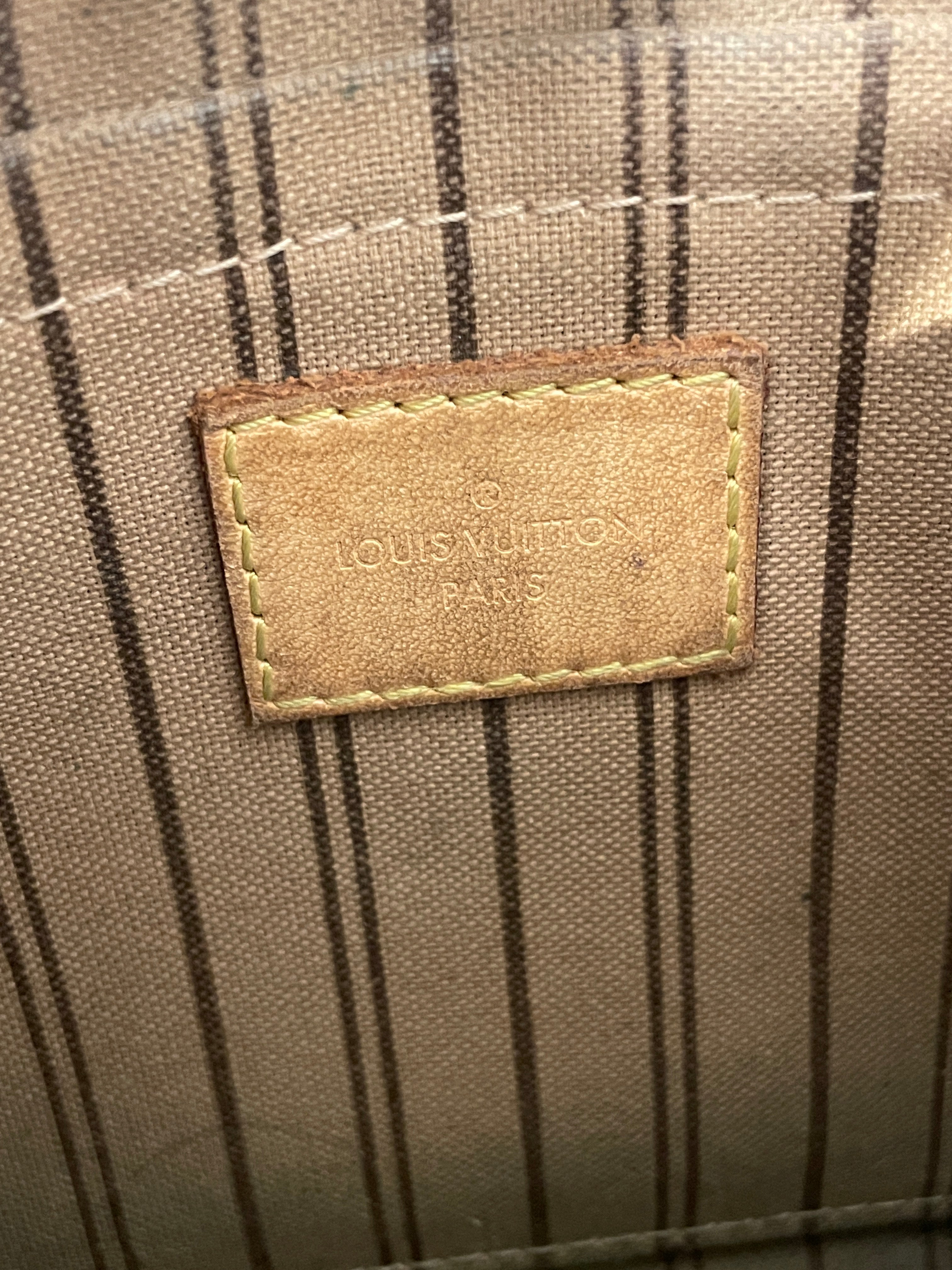LOUIS VUITTON/Pouch/Monogram/Leather/BRW/7DKW8YX view 3