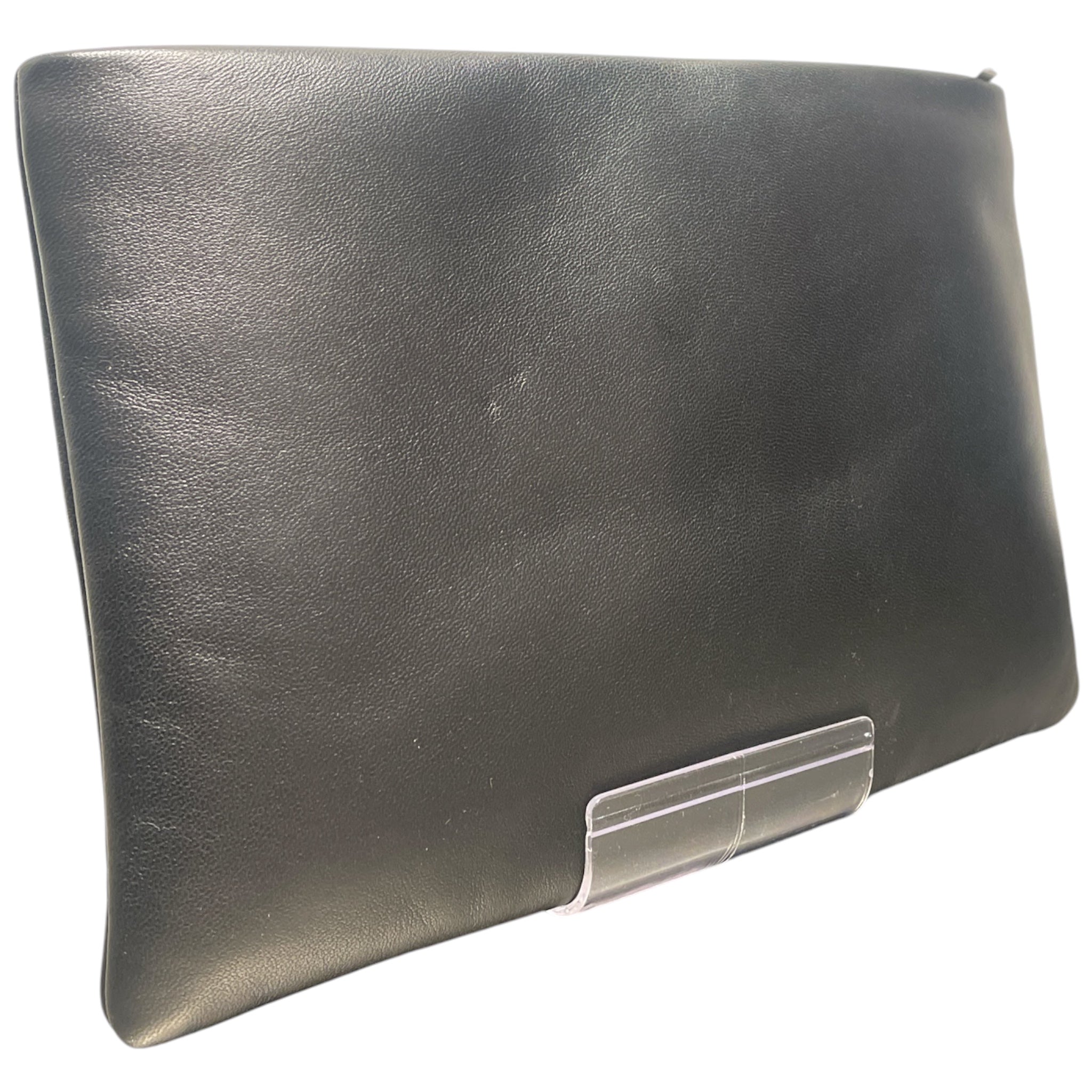 SAINT LAURENT/Pouch/Leather/BLK/Padded Leather Clutch view 2