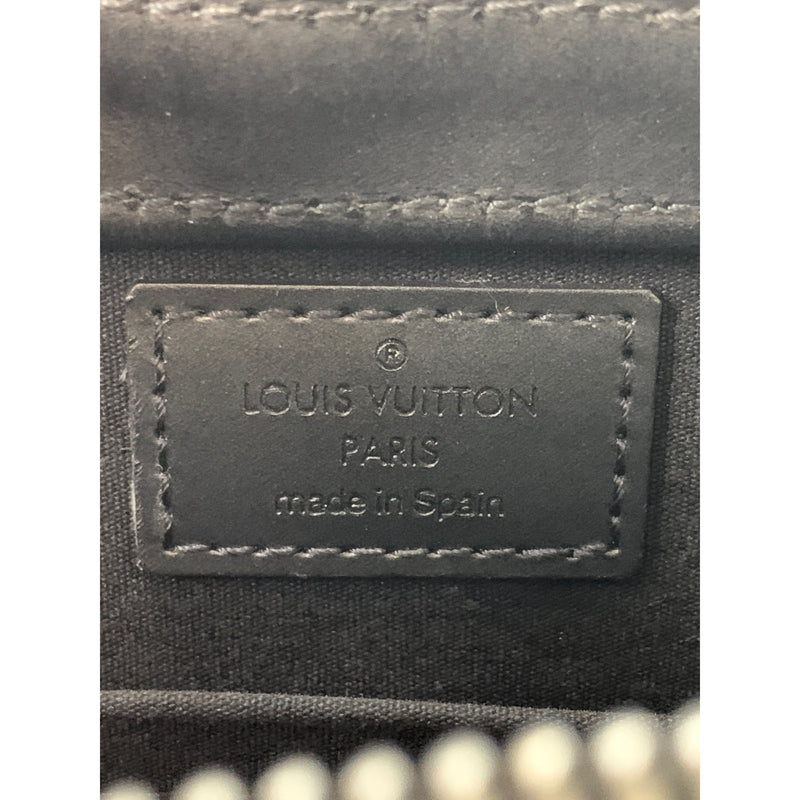 LOUIS VUITTON/Hand Bag/BLK/Leather/M55122/ALSTON_MONOGRAM MAT/M55122