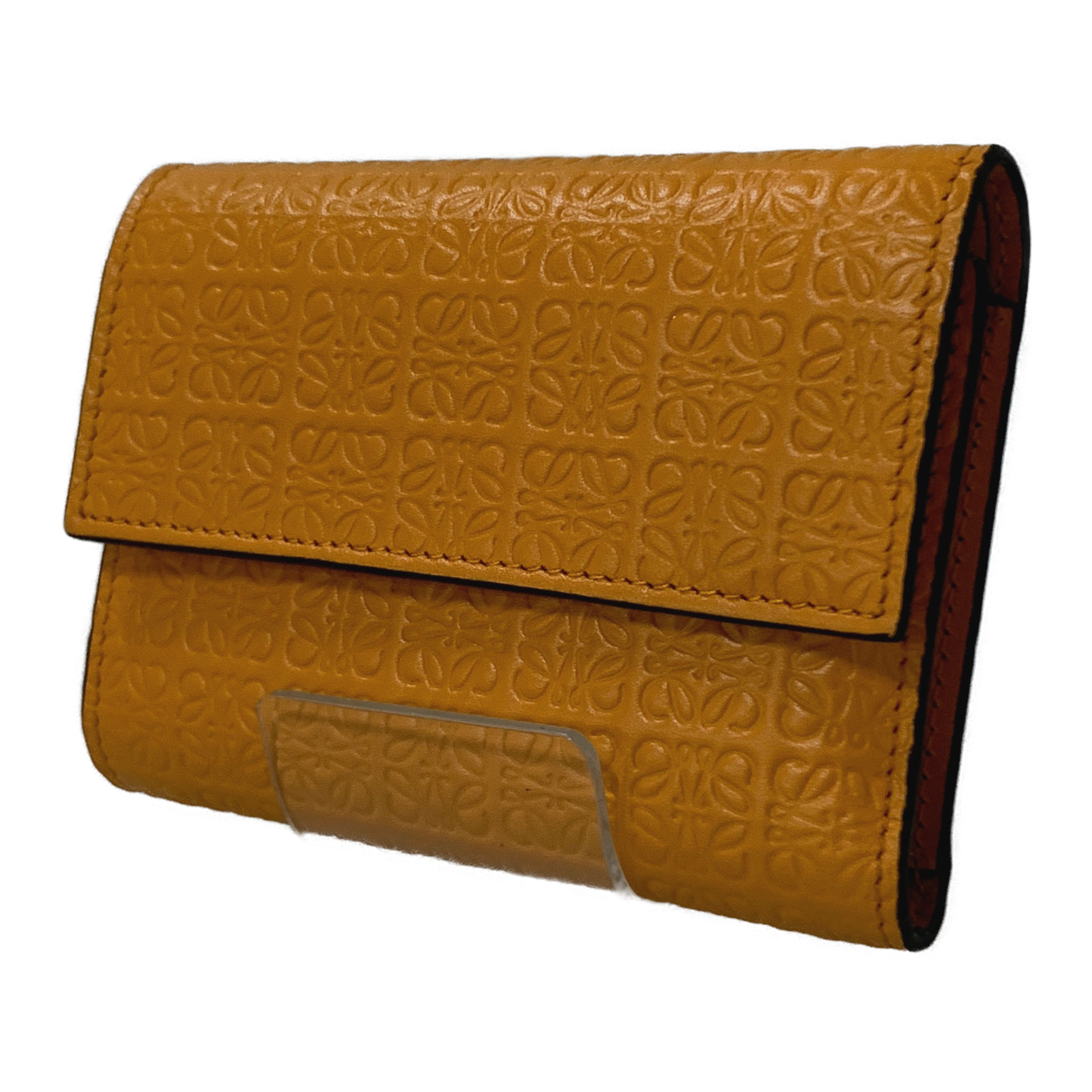 LOEWE/Trifold Wallet/Yellow/Cowhide/All Over Print/C499S97X07 view 1