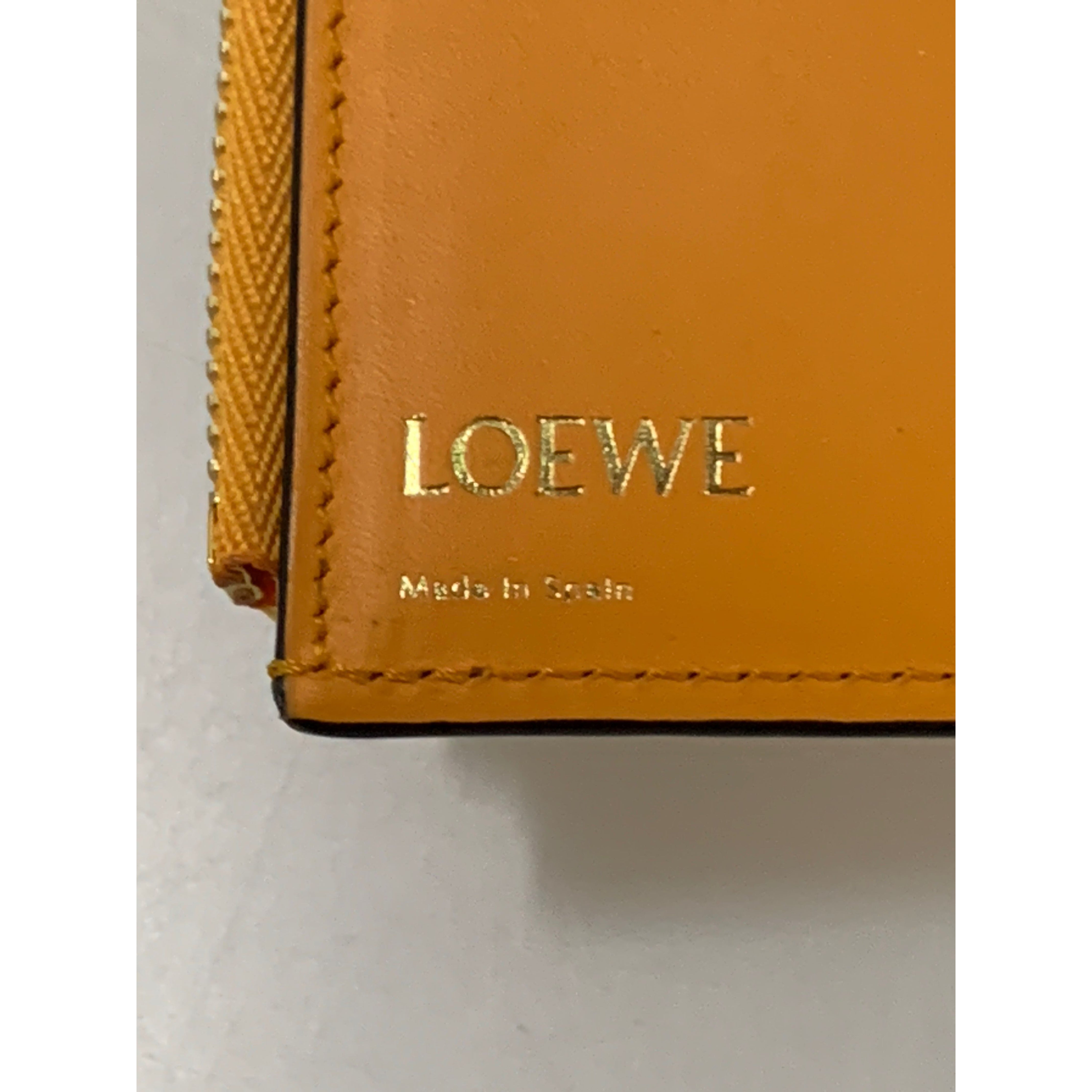 LOEWE/Trifold Wallet/Yellow/Cowhide/All Over Print/C499S97X07 view 5