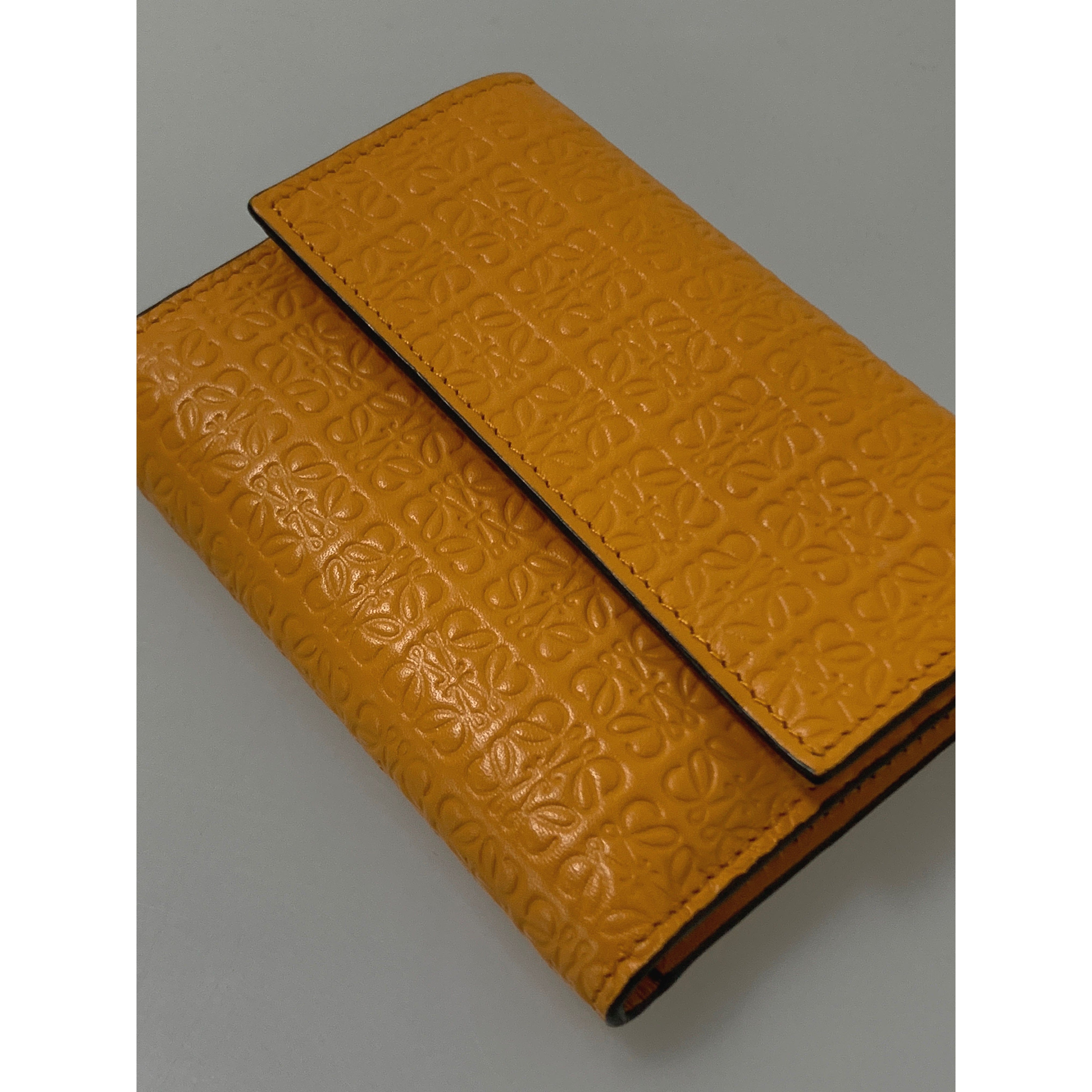 LOEWE/Trifold Wallet/Yellow/Cowhide/All Over Print/C499S97X07 view 6