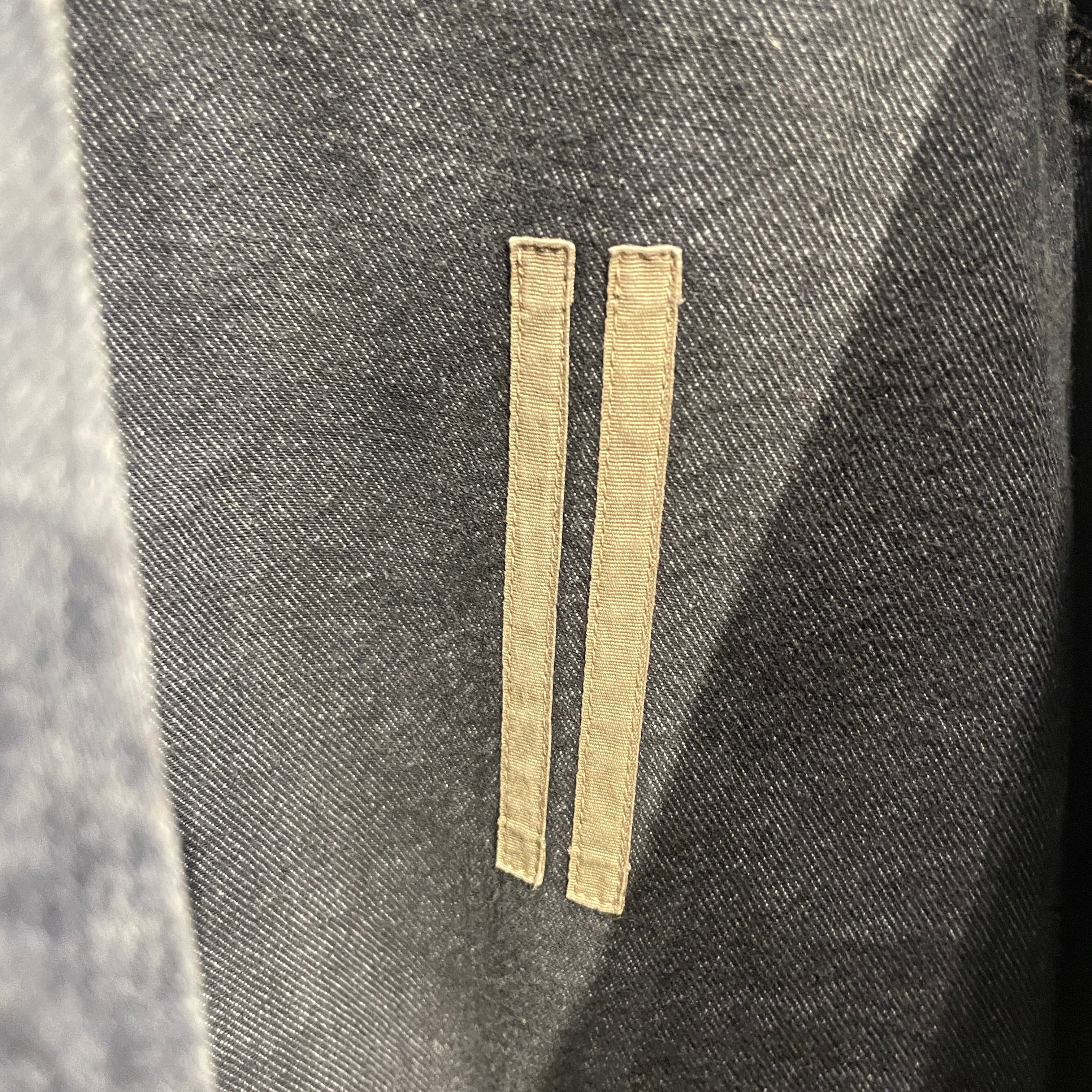 RICK OWENS DRKSHDW/Denim Jkt/XXL/Cotton/GRY/LIDO LARRY CARDIGAN JACKET view 5