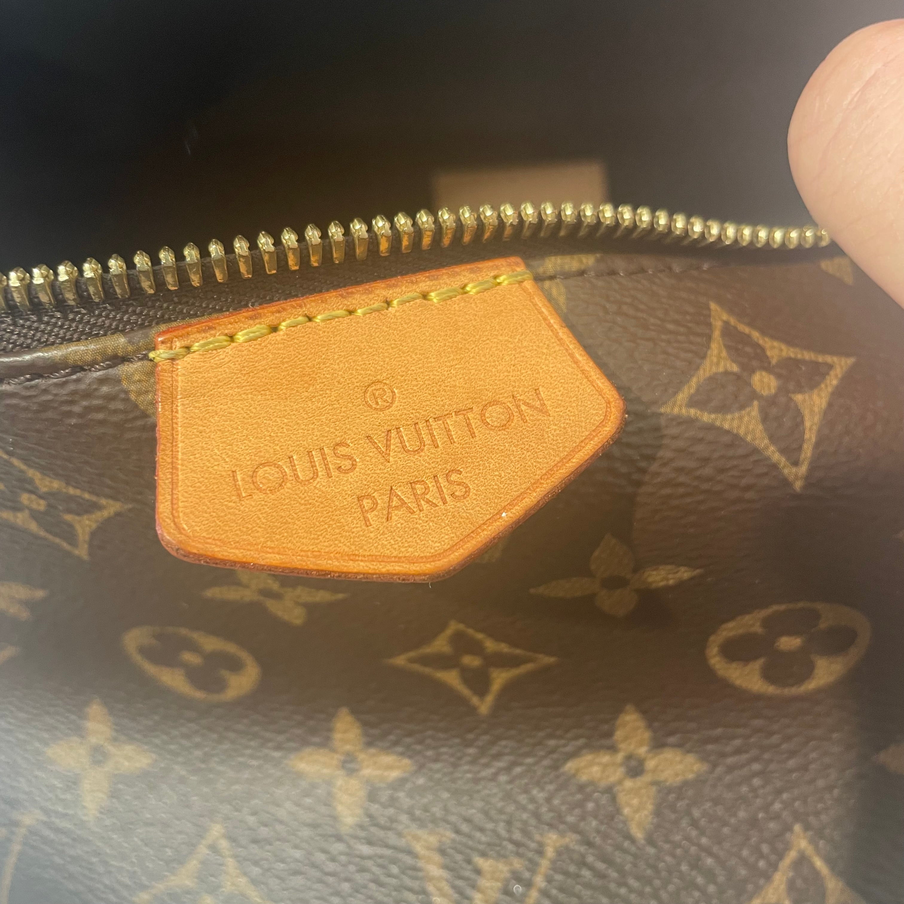 LOUIS VUITTON/Fanny Pack/Monogram/Leather/BRW/bum bag view 3