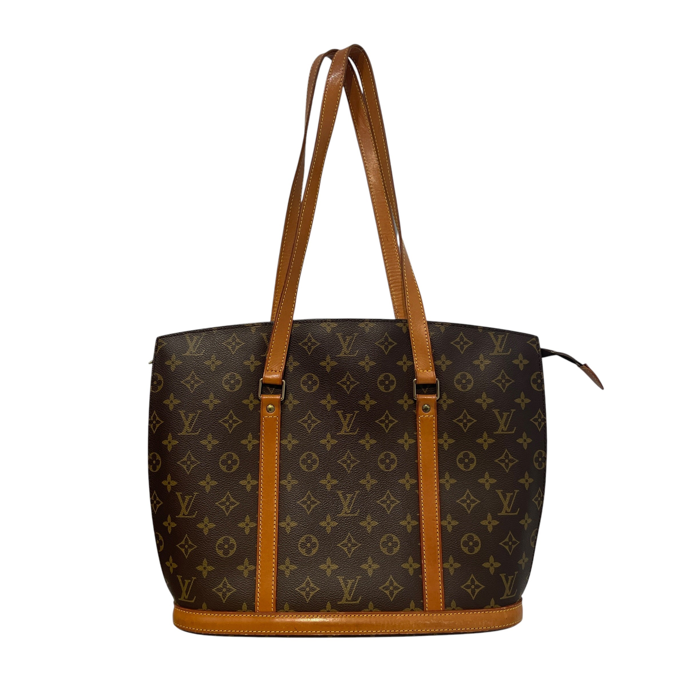 LOUIS VUITTON/Bag/Leather/BRW/Babylone tote view 1