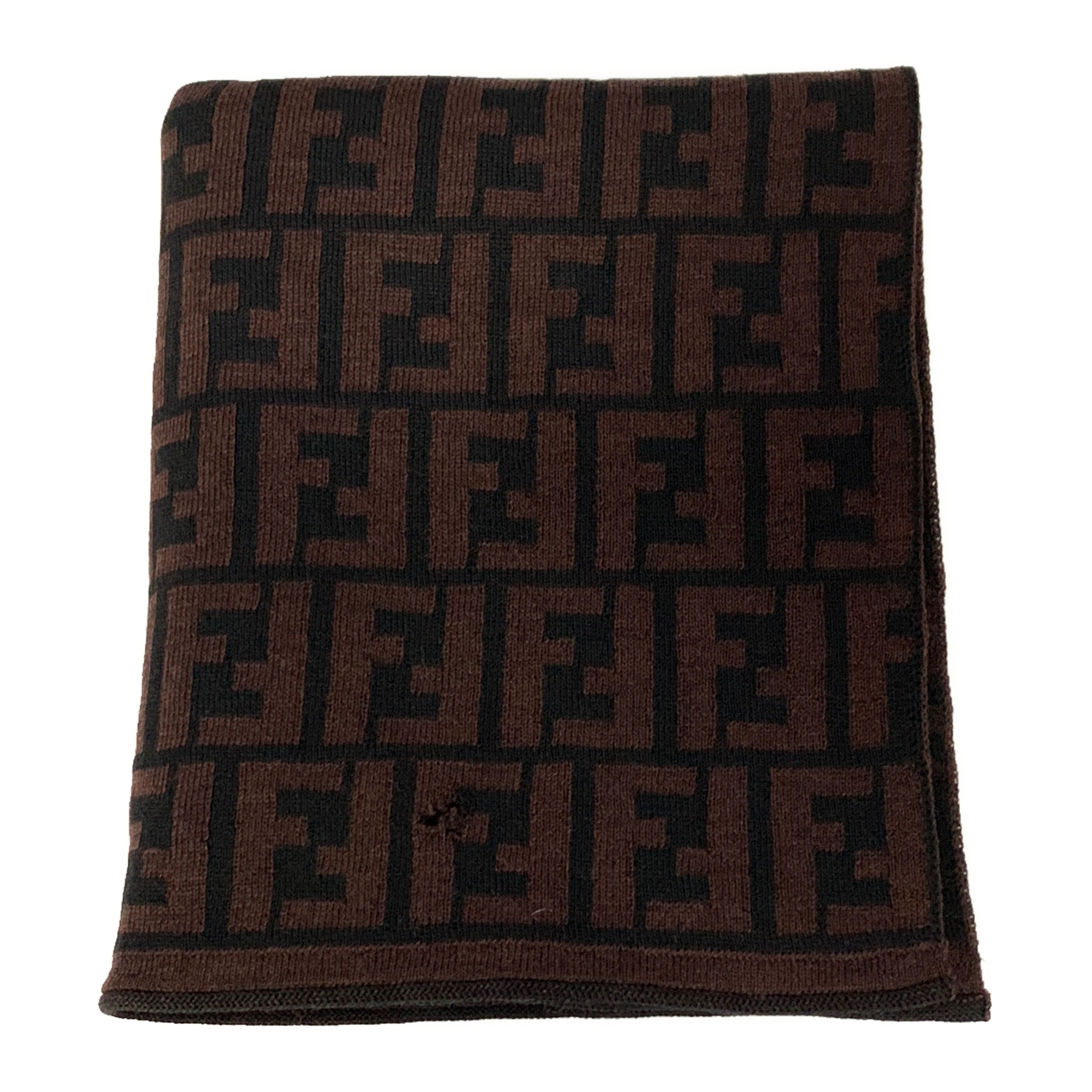 FENDI/Muffler Scarf/BRW/All Over Print/ view 2