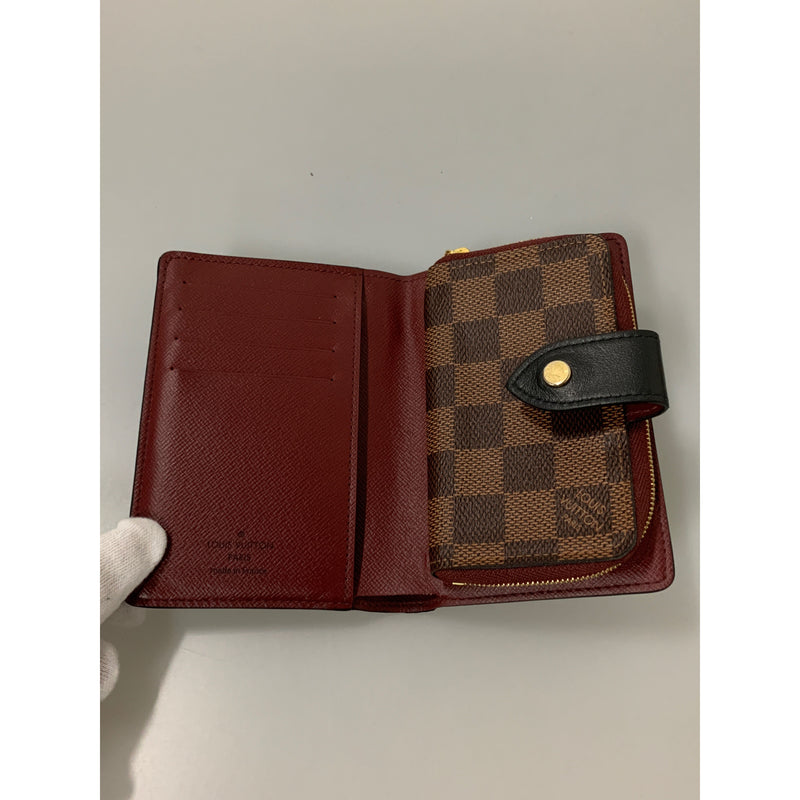 LOUIS VUITTON/Bifold Wallet/Brown/Leather/All Over Print/PORTEFEUILLE JULIETTE_DAMIER/N60381