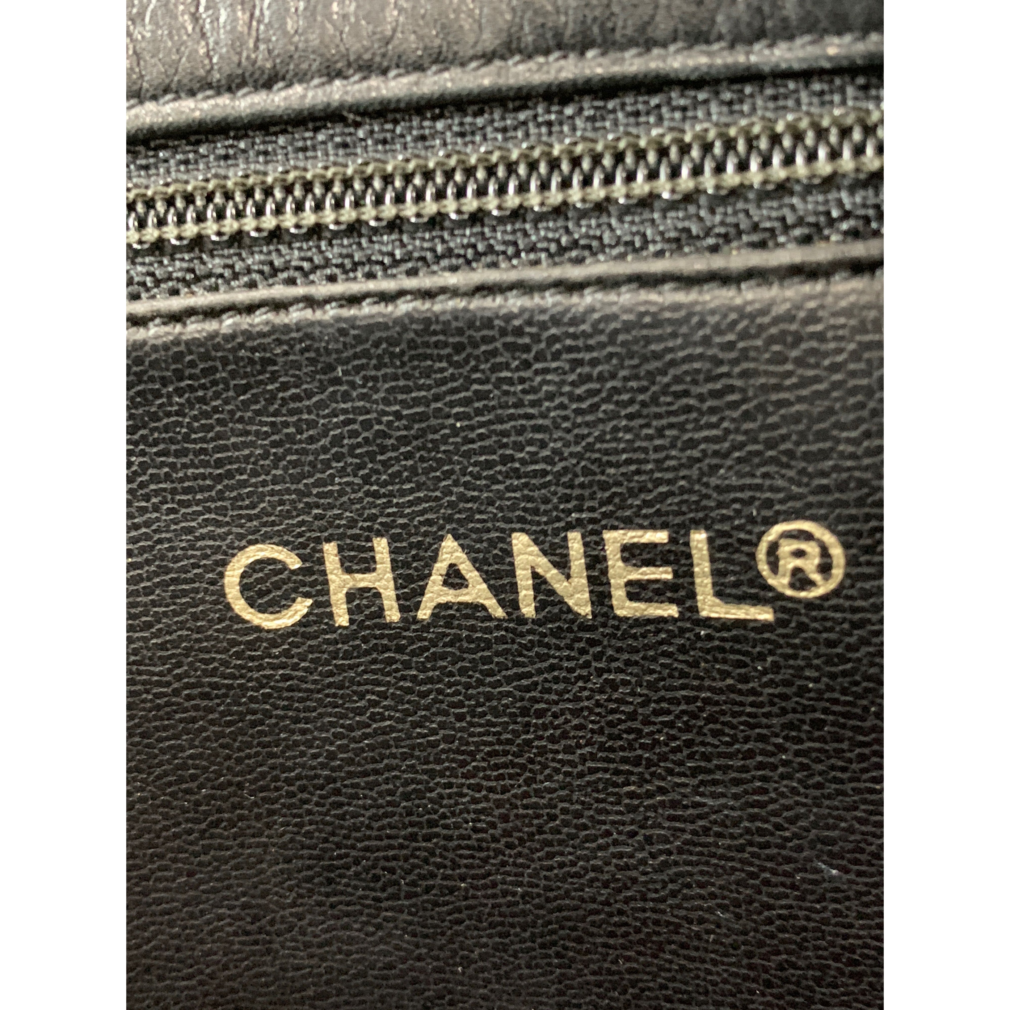 CHANEL/Tote Bag/Black/Leather/ view 5
