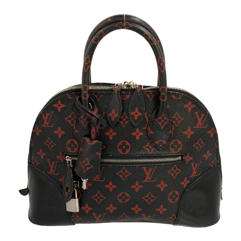LOUIS VUITTON/Hand Bag/Black/All Over Print/ALMA PM_MONOGRAM ROUGE/M41500