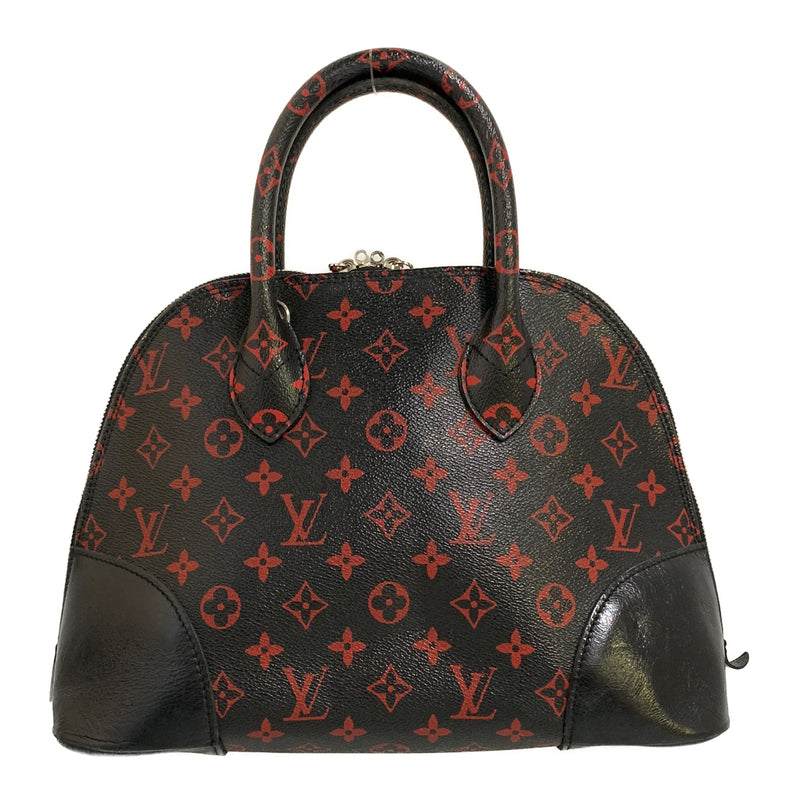 LOUIS VUITTON/Hand Bag/Black/All Over Print/ALMA PM_MONOGRAM ROUGE/M41500