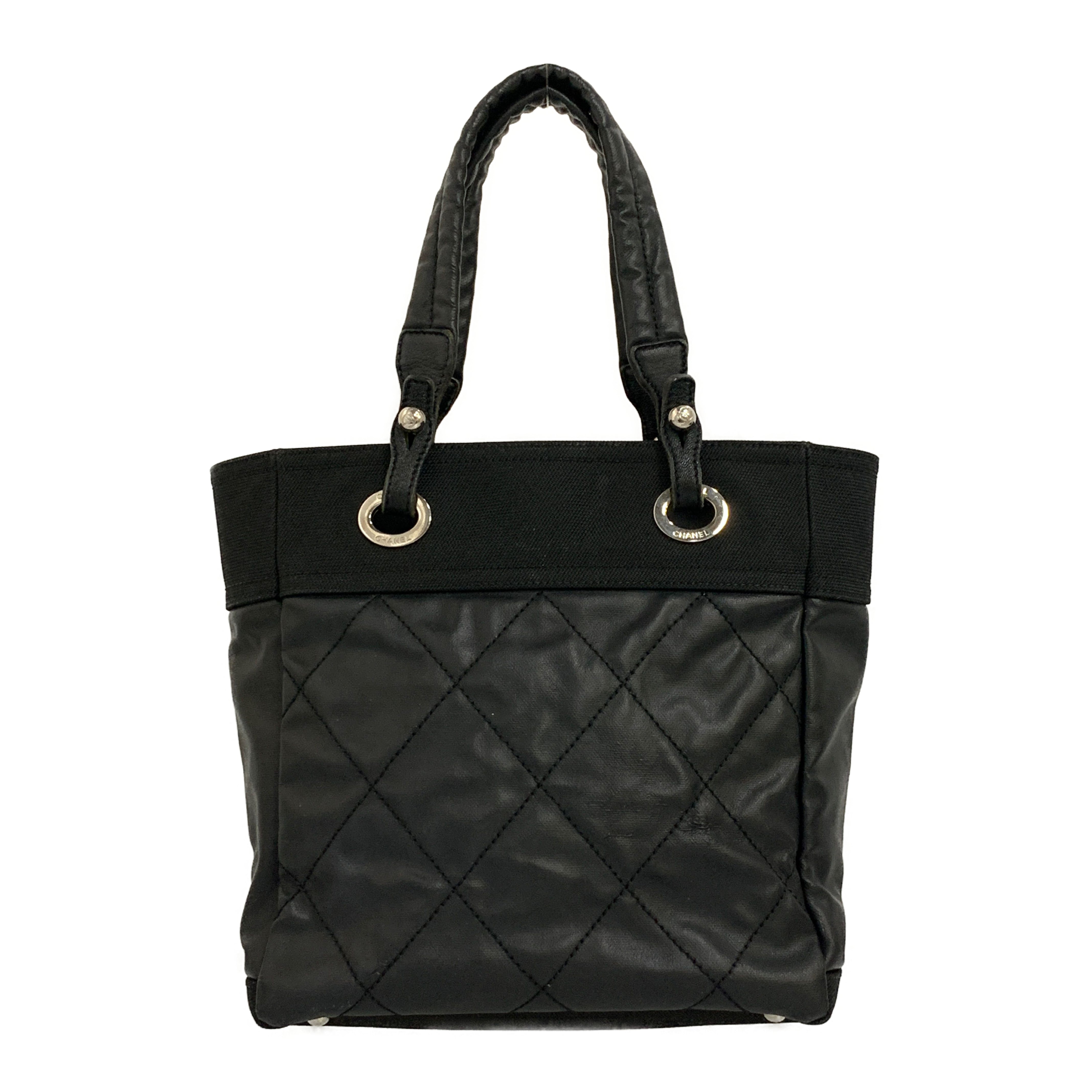 CHANEL/Tote Bag/Black/Cotton/A34208 view 1