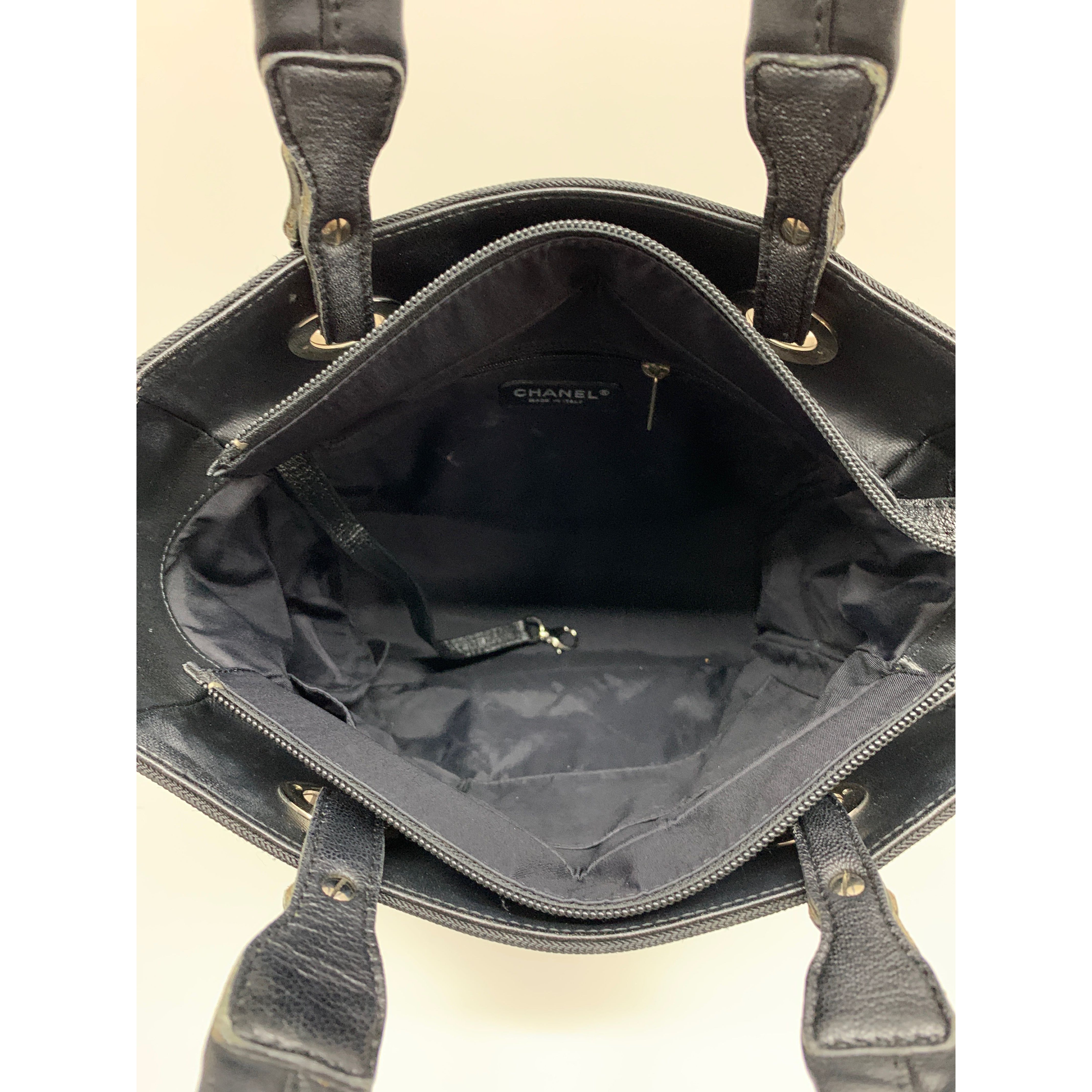 CHANEL/Tote Bag/Black/Cotton/A34208 view 4