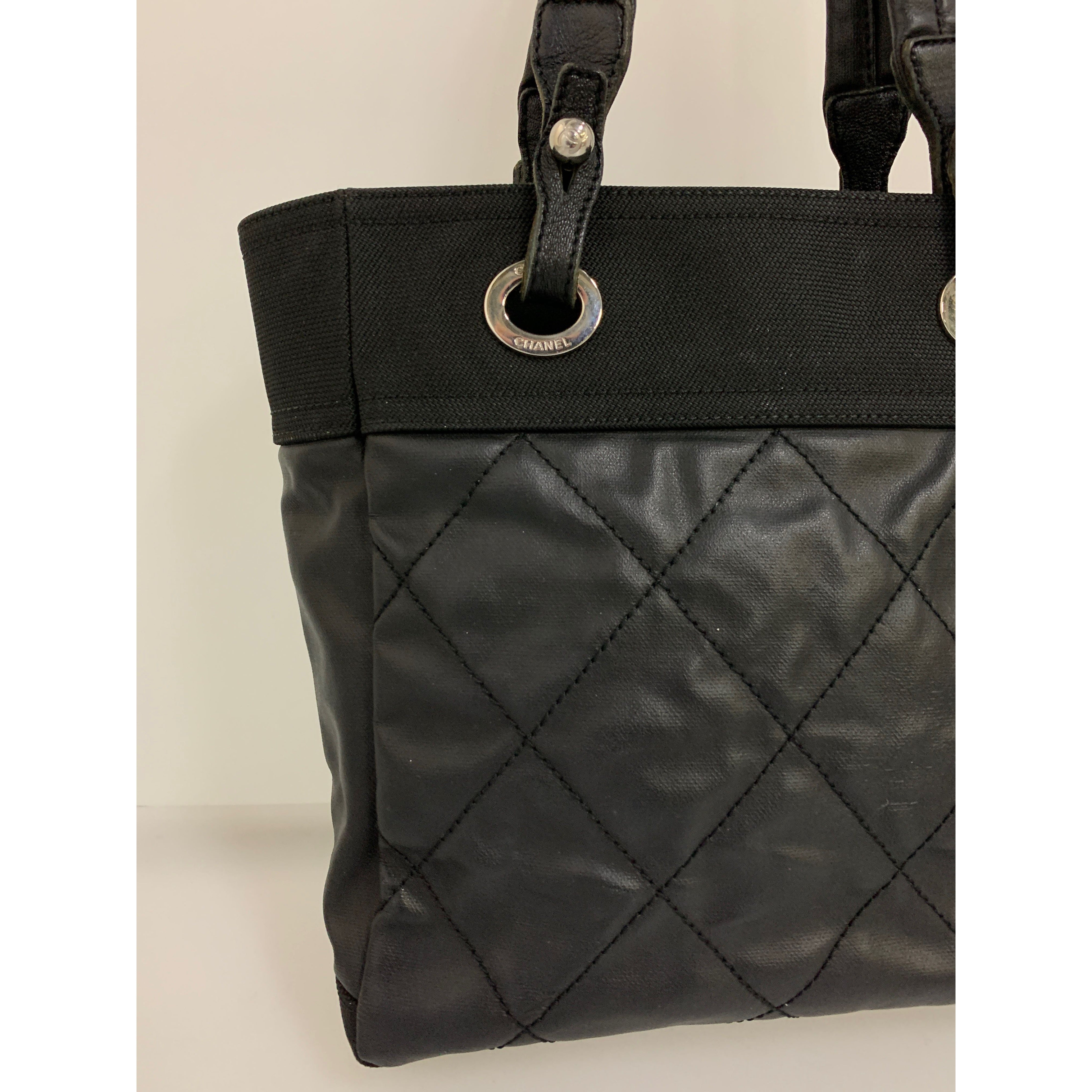 CHANEL/Tote Bag/Black/Cotton/A34208 view 6