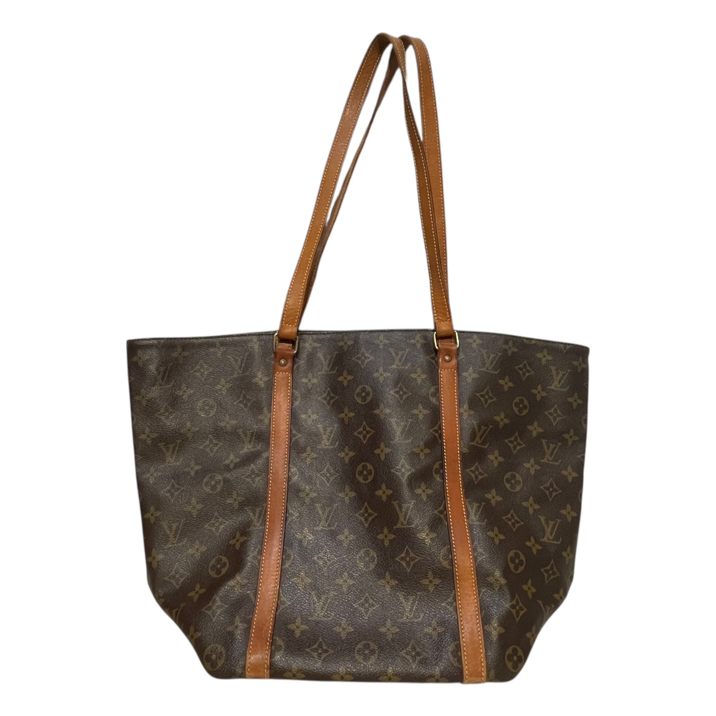 LOUIS VUITTON/Tote Bag/Monogram/Leather/BRW/Louis Vuitton Monogram Sac view 1