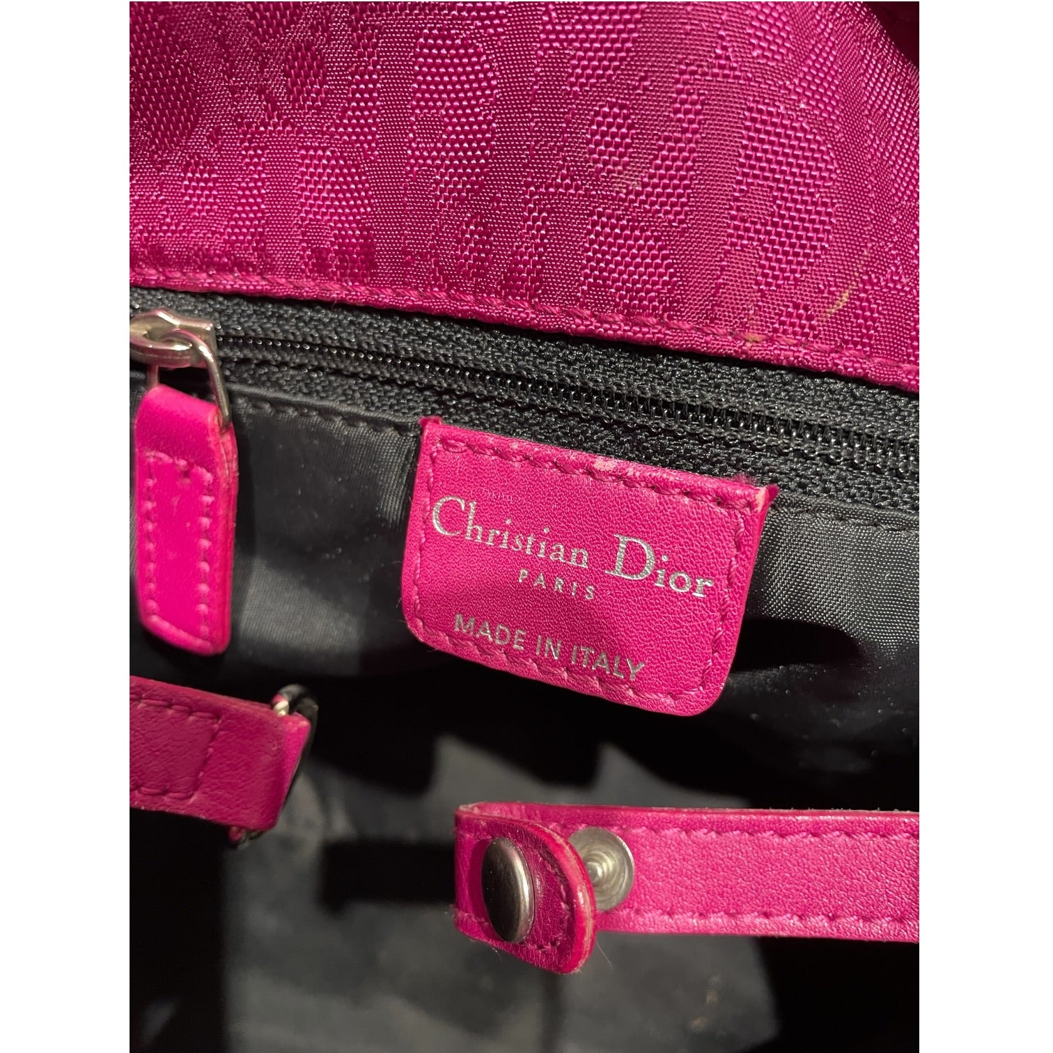 Christian Dior/Tote Bag/Monogram/Cotton/PNK/Lovely Trotter Small Bag view 3