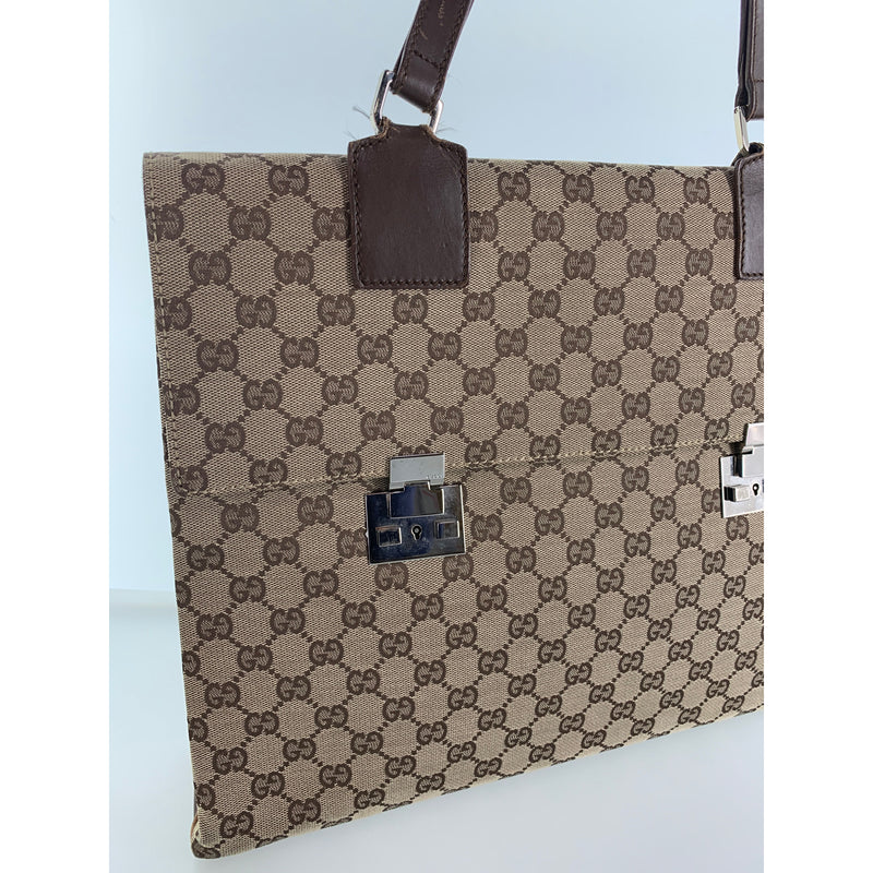 GUCCI/Briefcase/All Over Print/BEG/015.3720 002214