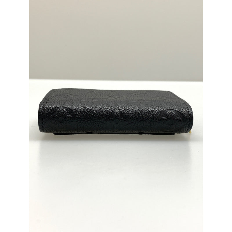 LOUIS VUITTON/Bifold Wallet/Black/Leather/Monogram/PORTEFEUILLE CLEA_MONOGRAM EMPREINTE/M80151