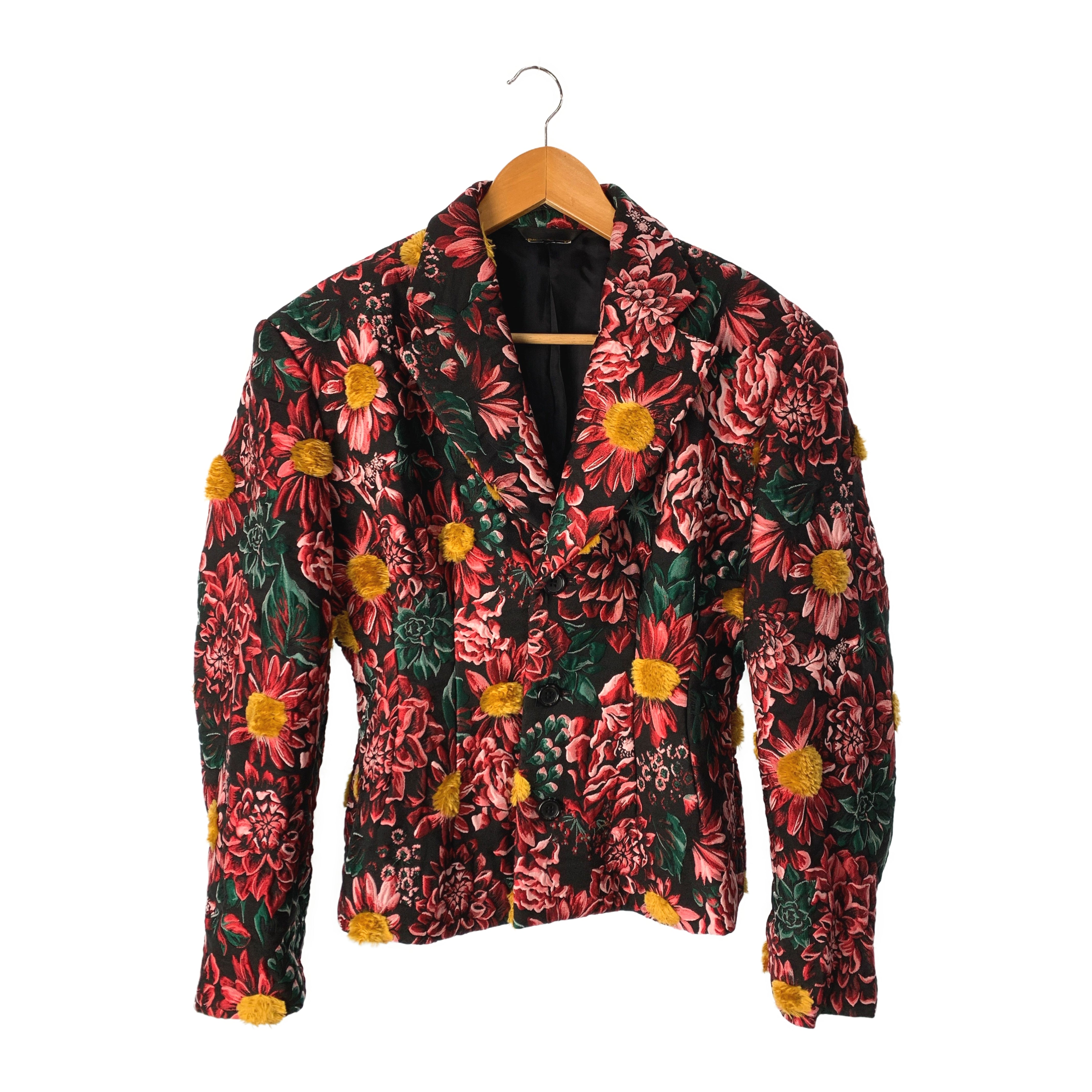 COMME des GARCONS/Jacket/S/Multicolor/Polyester/Floral Pattern/GK-J022 view 1