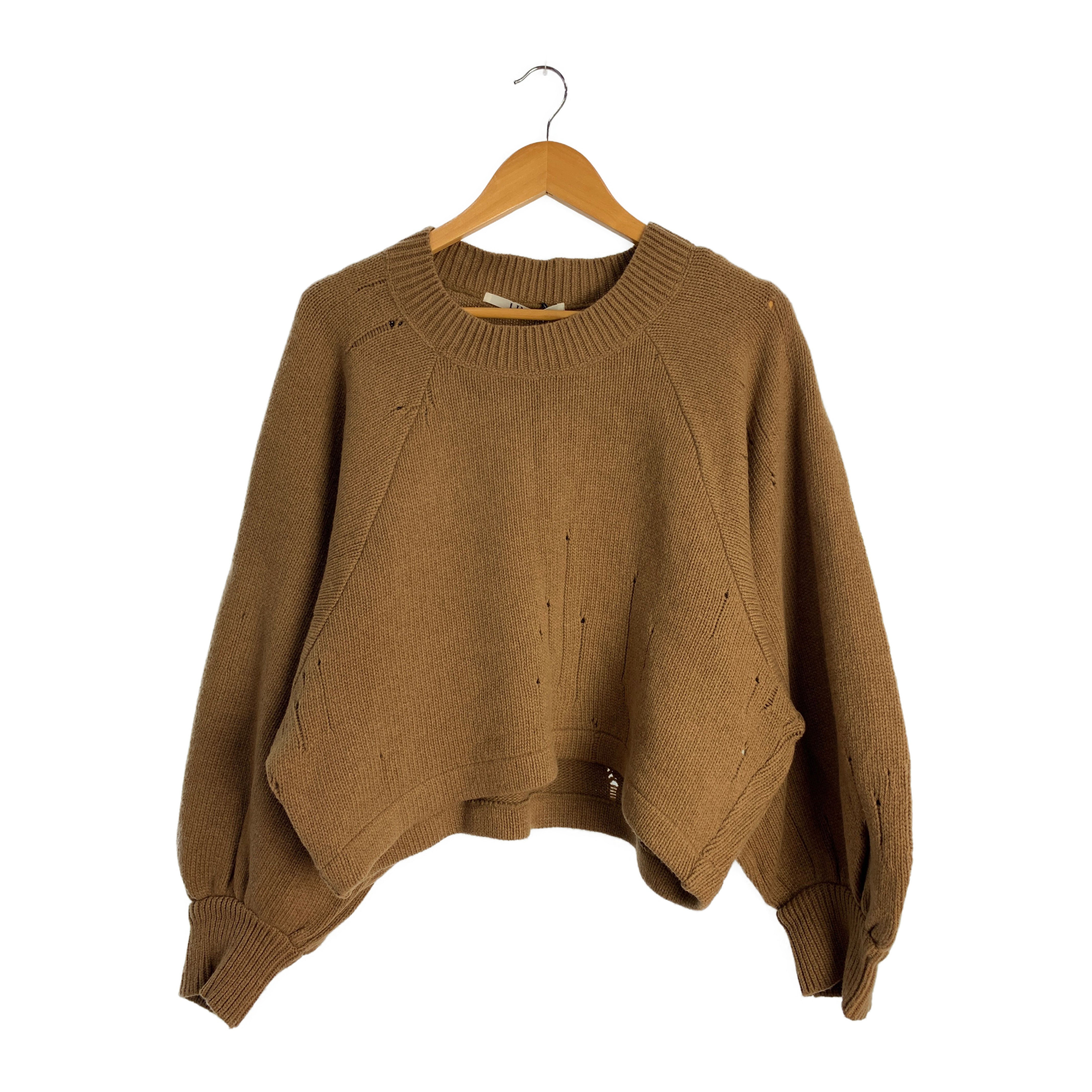 LIMI feu/Sweater/2/Wool/LR-T26-132-1/Camel view 1