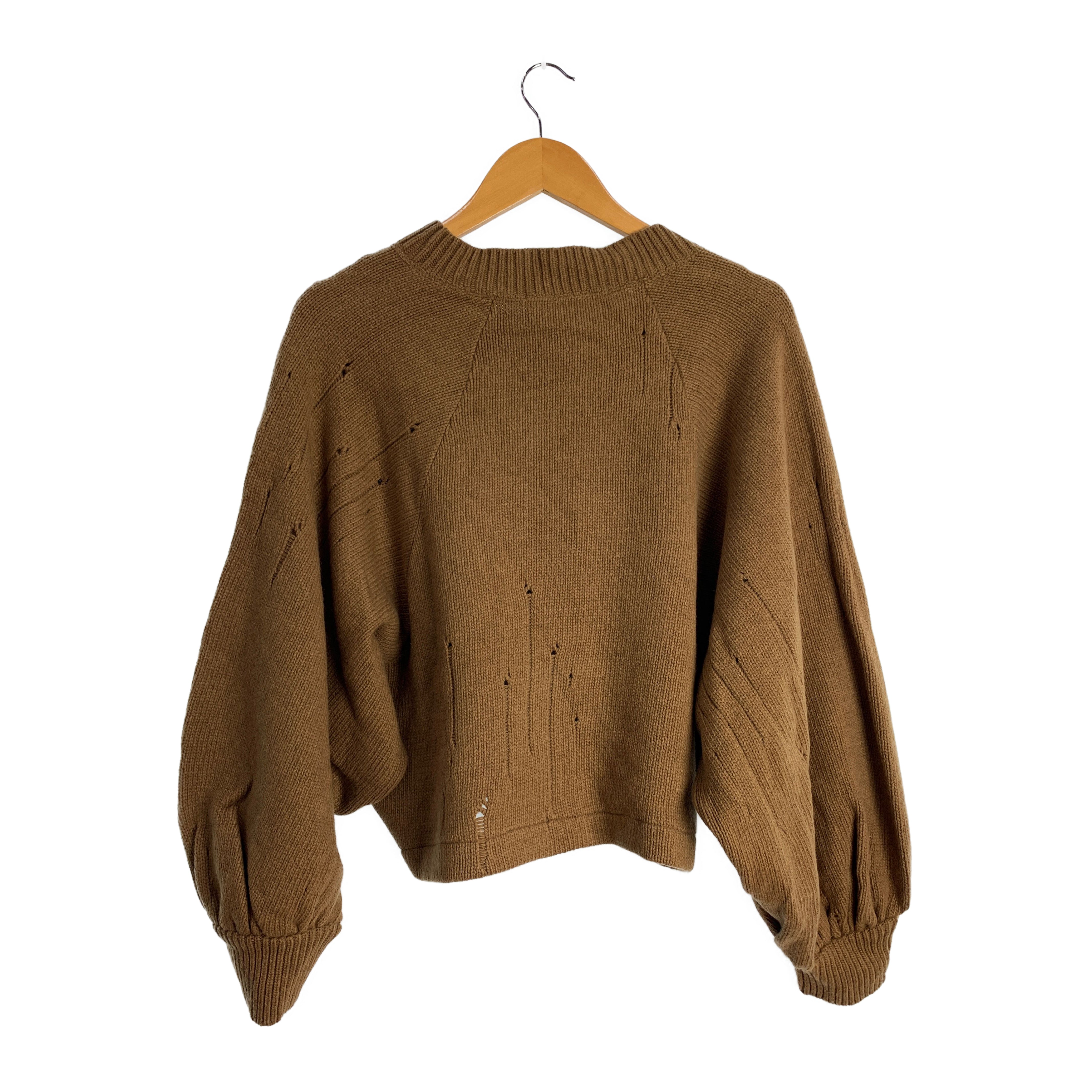 LIMI feu/Sweater/2/Wool/LR-T26-132-1/Camel view 2
