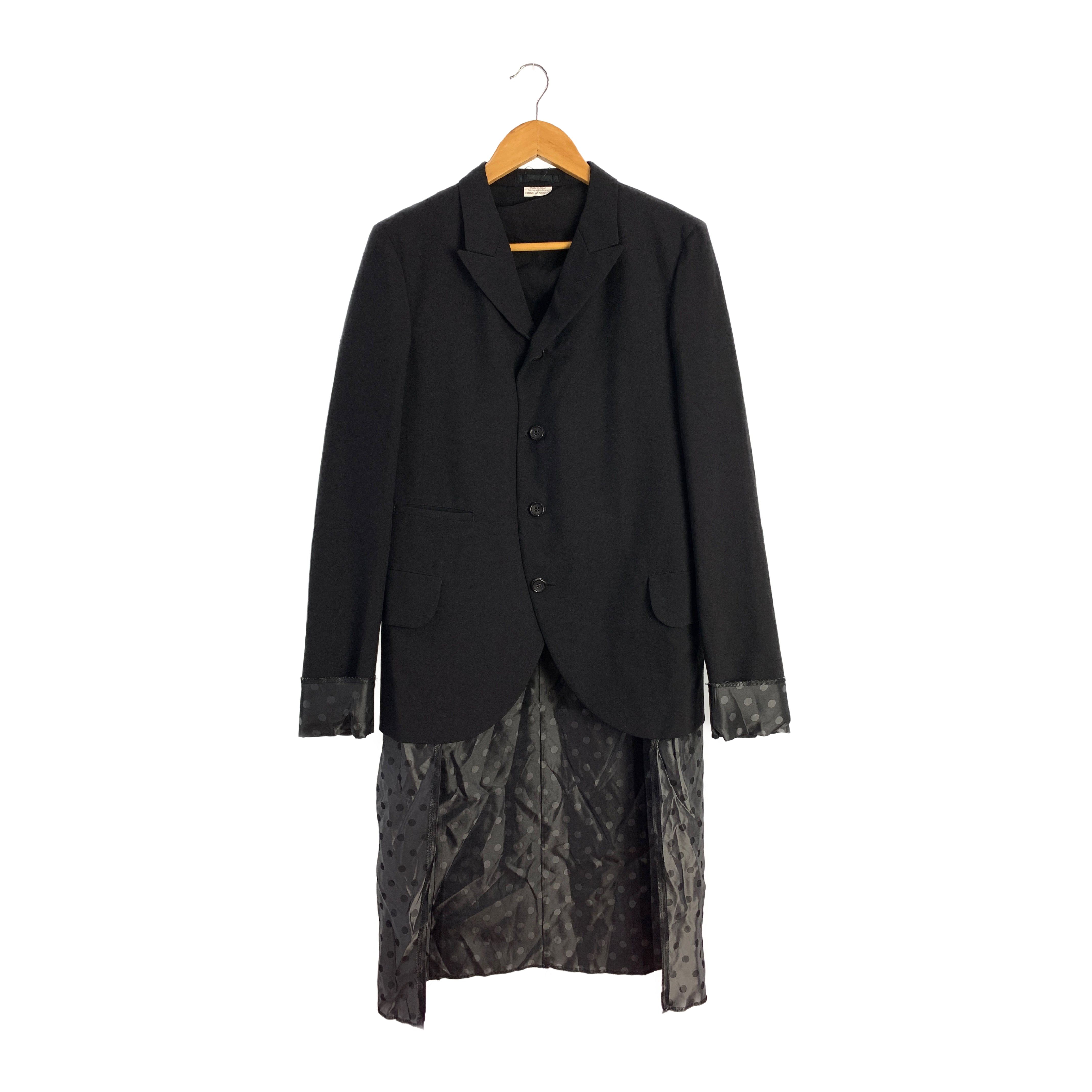 COMME des GARCONS HOMME PLUS/Tailored Jkt/XS/Wool/PM-J006/Black view 1