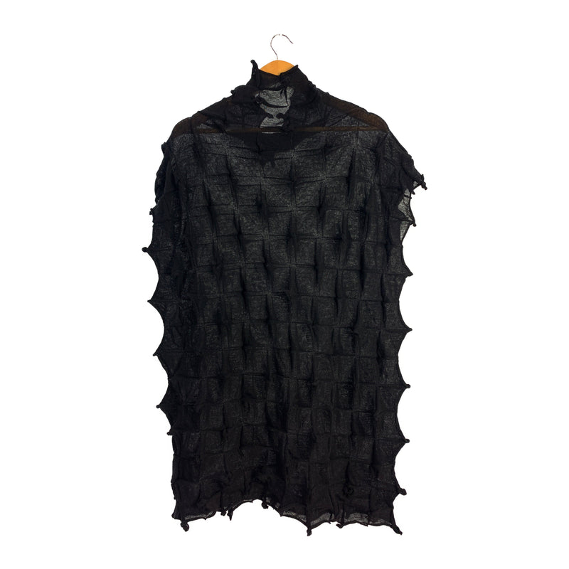 me ISSEY MIYAKE/Sweater/Wool/MI62KT192/Black