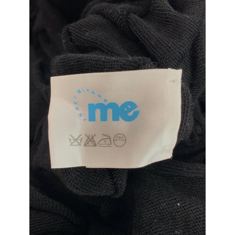 me ISSEY MIYAKE/Sweater/Wool/MI62KT192/Black