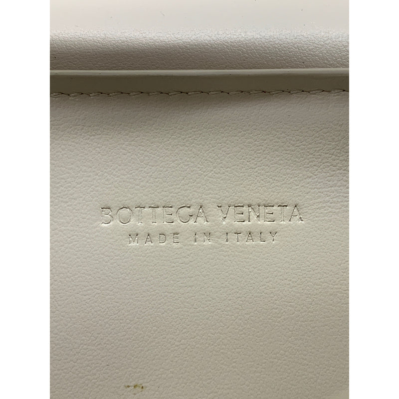 BOTTEGA VENETA/Cross Body Bag/White/Leather/