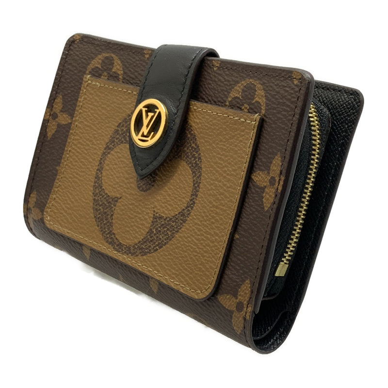 LOUIS VUITTON/Bifold Wallet/Brown/All Over Print/PORTEFEUILLE JULIETTE_MONOGRAM REVERSE/M69432