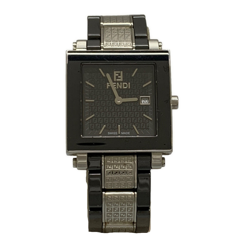 FENDI/Quartz Watch/BLK/Stainless/6200G