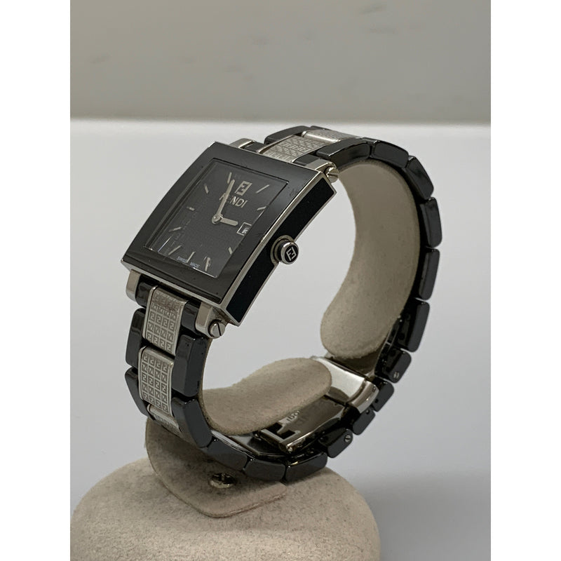 FENDI/Quartz Watch/BLK/Stainless/6200G