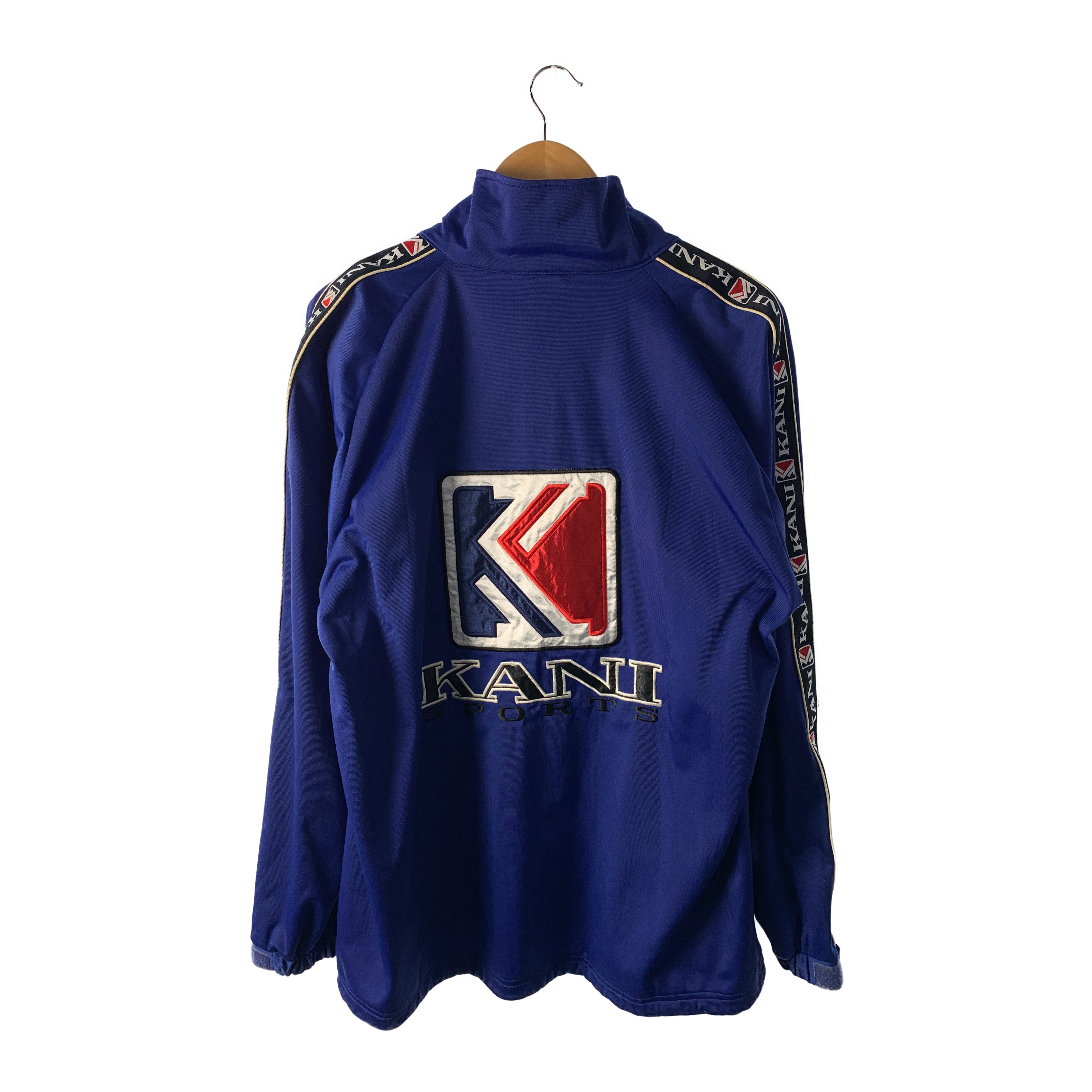 Vintage/Windbreaker/Blue/Polyester/KARL KANI view 2