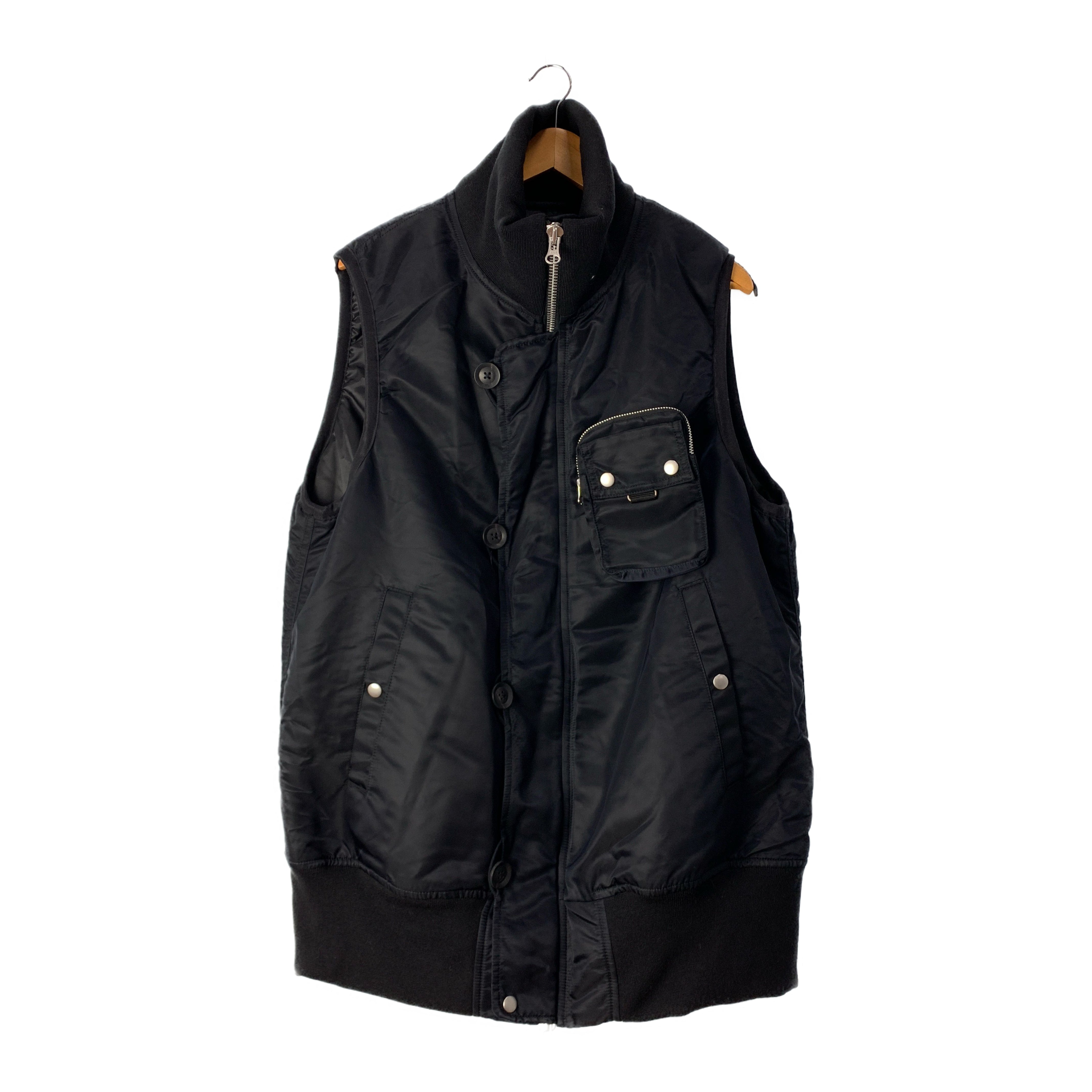 s'yte/Nylon Vest/3/Nylon/UM-V07-603/Black view 1