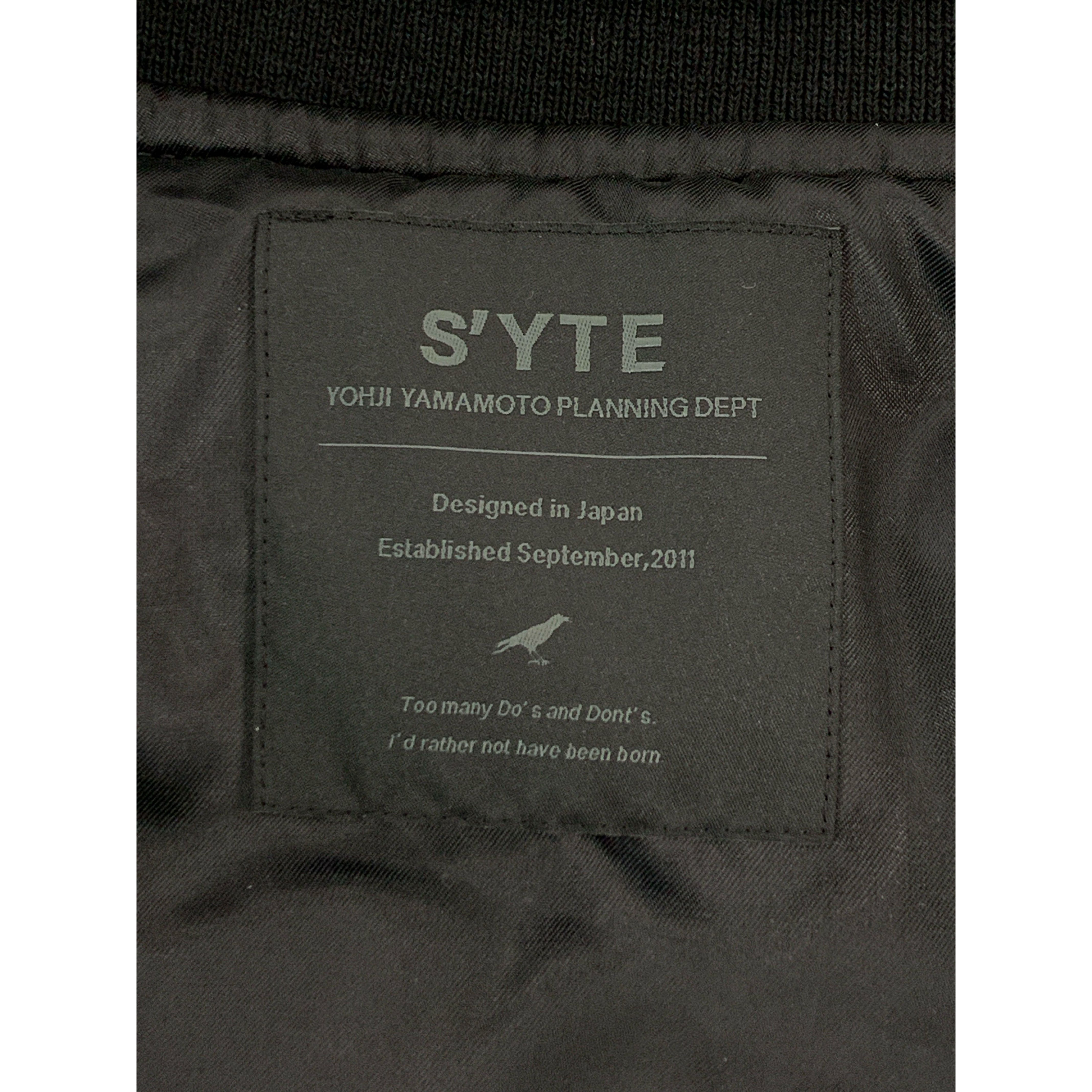 s'yte/Nylon Vest/3/Nylon/UM-V07-603/Black view 3