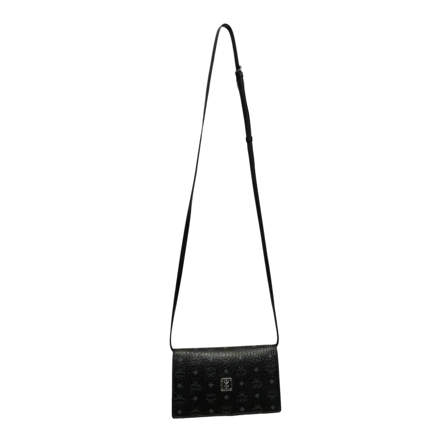 MCM/Cross Body Bag/Monogram/Leather/BLK/VISETOS view 1