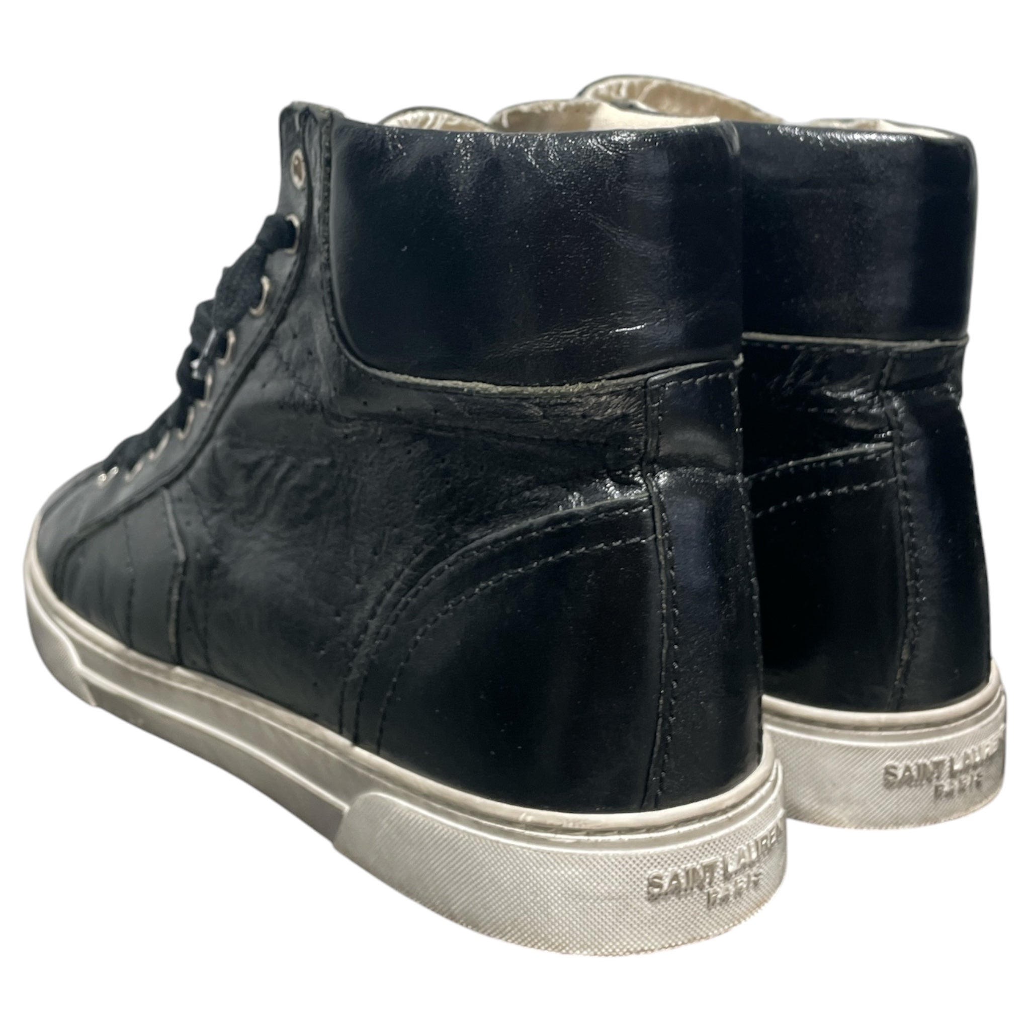 SAINT LAURENT/Hi-Sneakers/EU 42/Leather/BLK/1971 BAD LIEUTENANT view 2