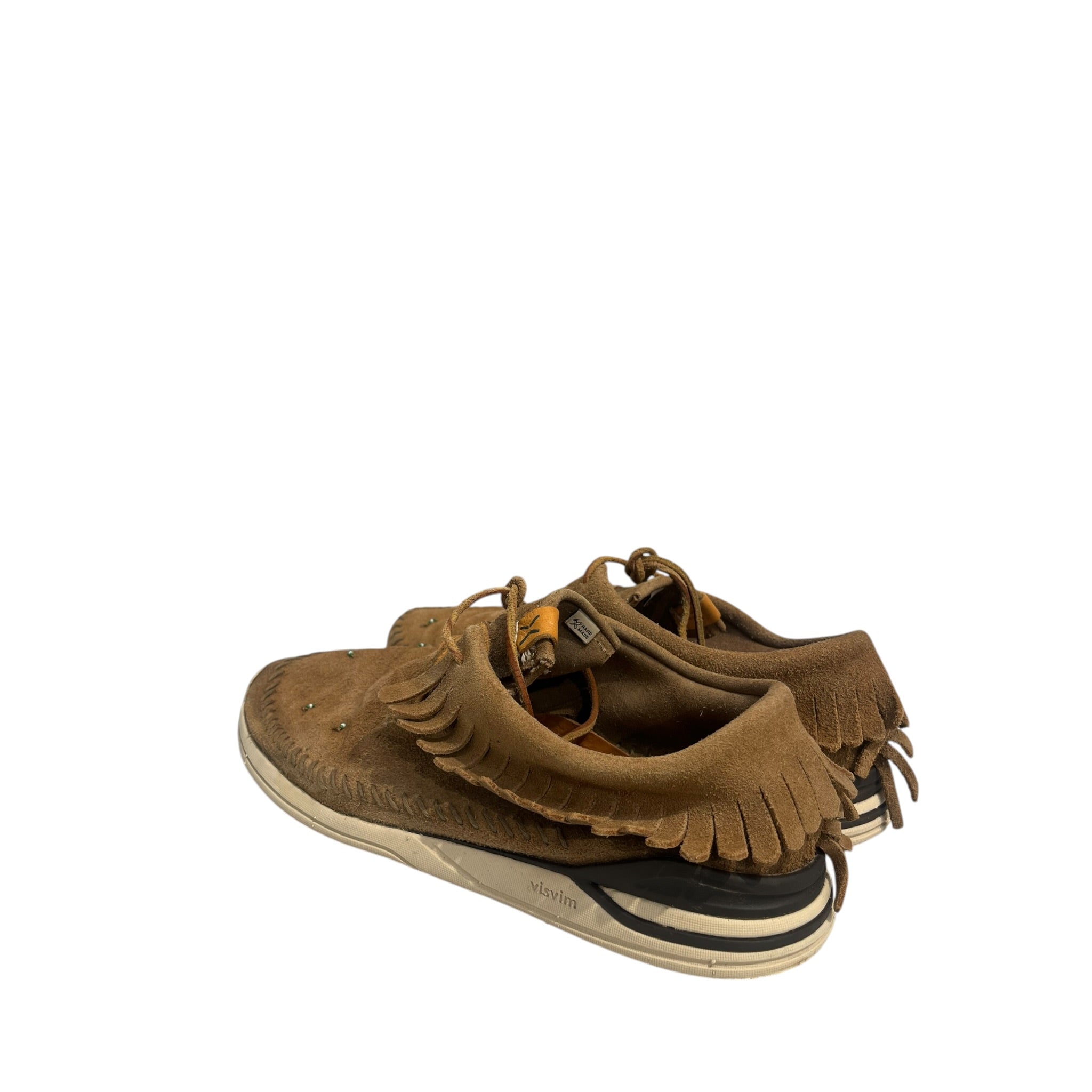 visvim/Low-Sneakers/US 11/Suede/BRW/MOCCASIN FRINGE BEADS view 3