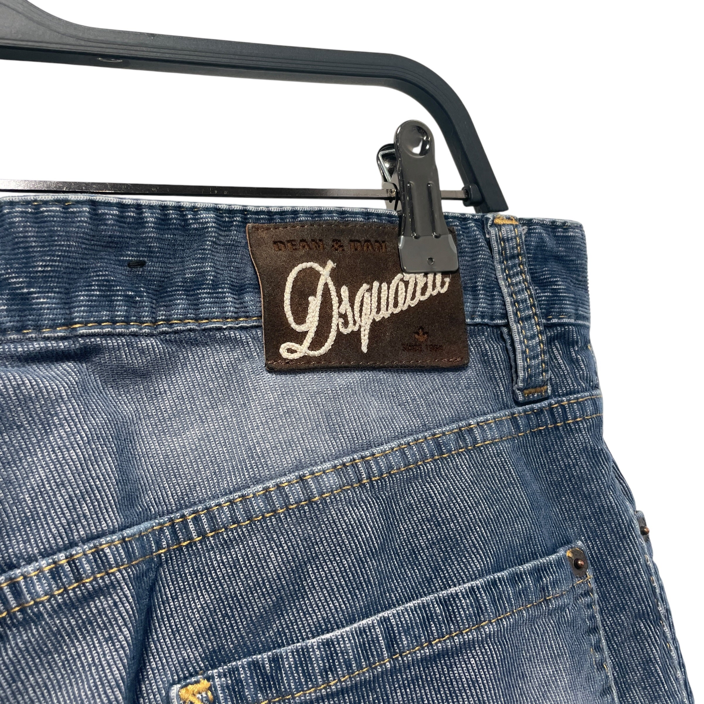 DSQUARED2/Skinny Pants/50/Corduroy/BLU/ view 3
