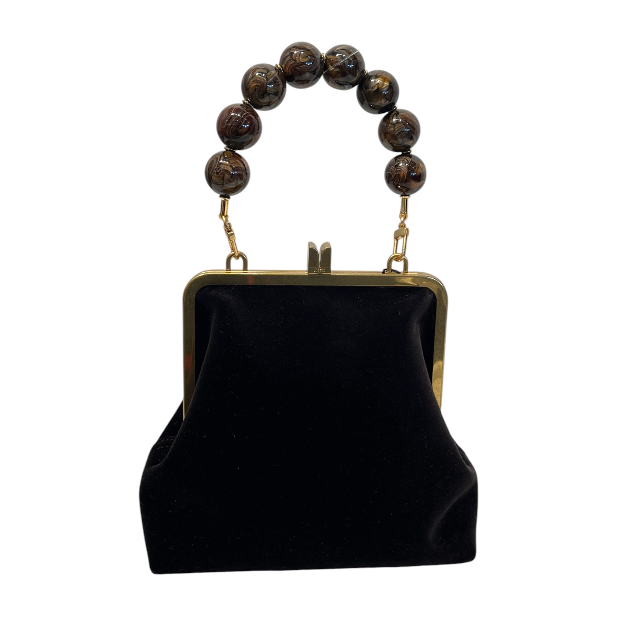 ME+EM/Hand Bag/BRW/BRW PEARL HANDLE BAG view 1