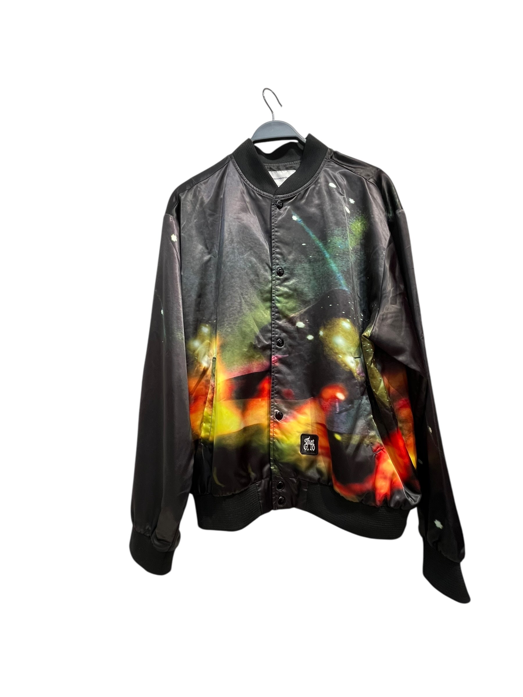 thisisneverthat/Flight Jkt/L/Polyester/MLT/All Over Print/GALAXY PRINT BOMBER view 1