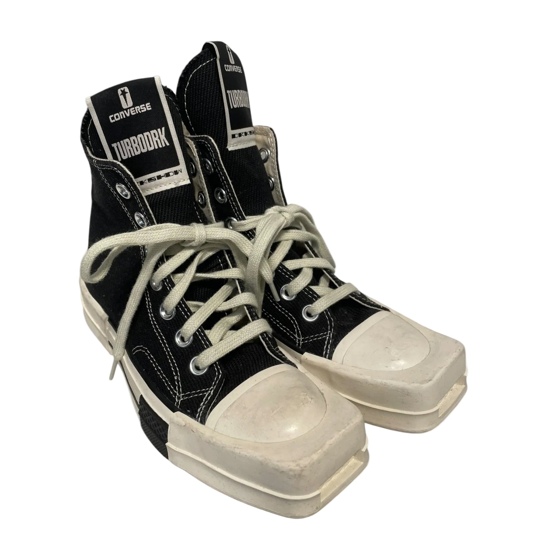 CONVERSE/RICK OWENS DRKSHDW/Hi-Sneakers/US 5/BLK/ view 1