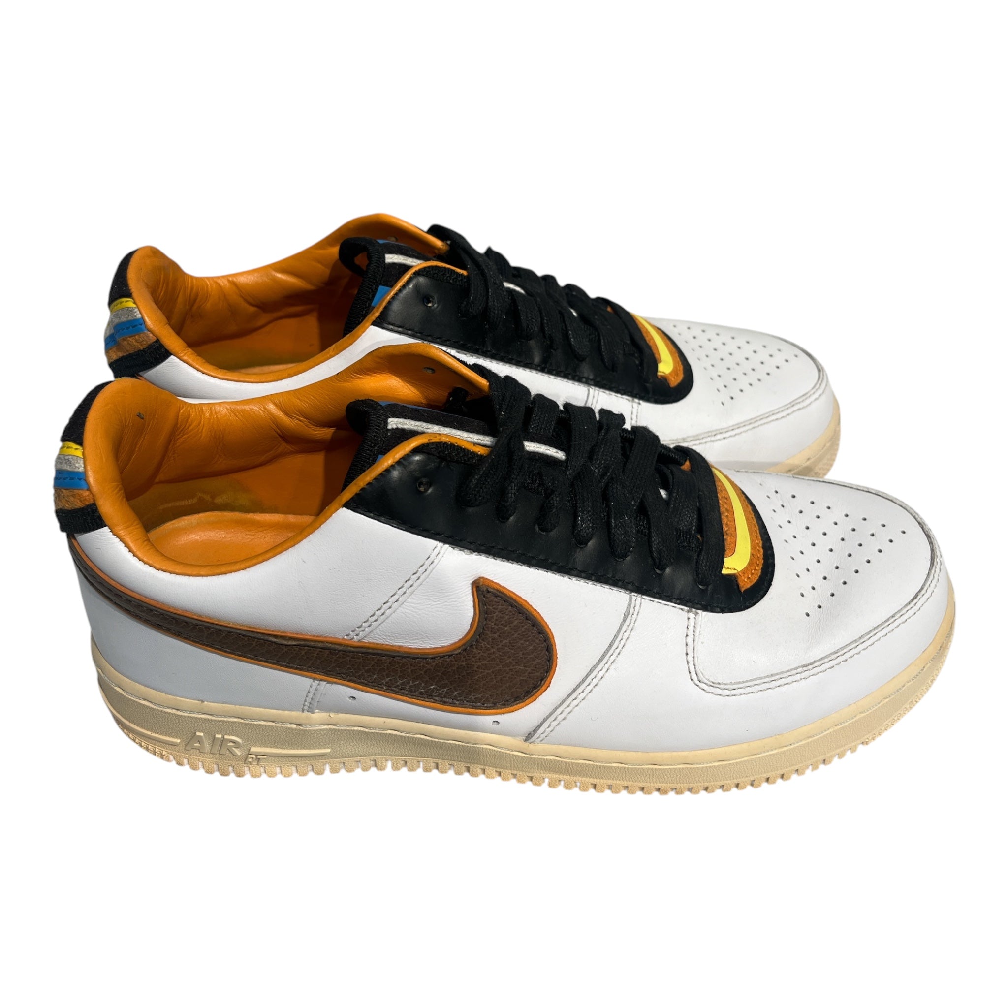 NIKE/Low-Sneakers/US 10.5/WHT/RICCARDO TISCI AIR FORCE 1 SP view 4
