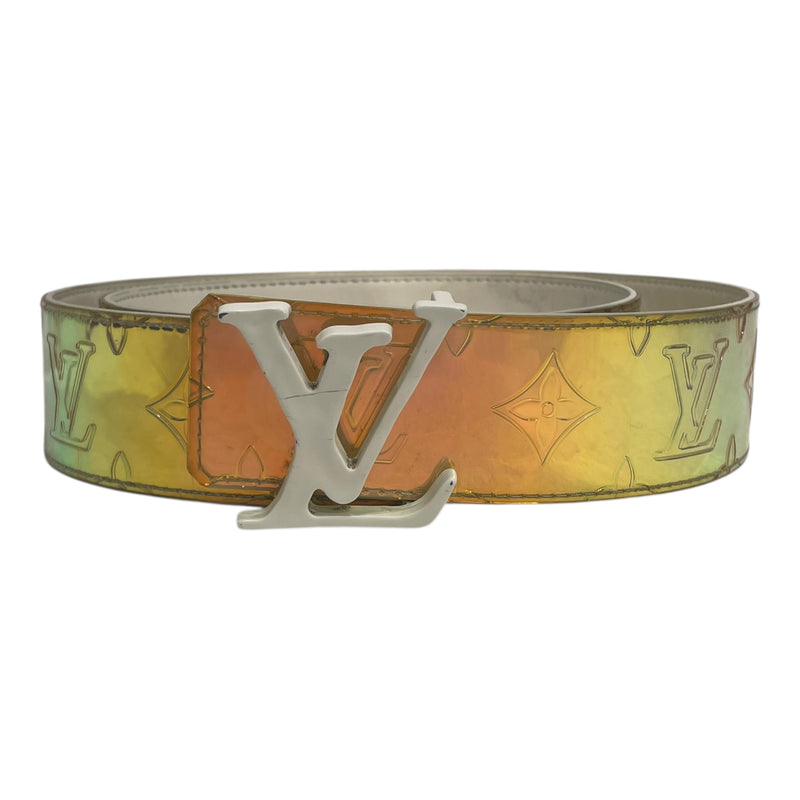 LOUIS VUITTON/Belt/L/Leather/MLT/EMBOSSED VIRGIL BELT